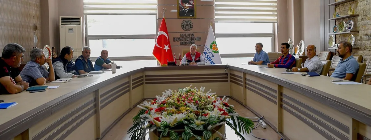 KURBAN BAYRAMI ÖNCESİ  İSTİŞARE TOPLANTISI DÜZENLENDİ