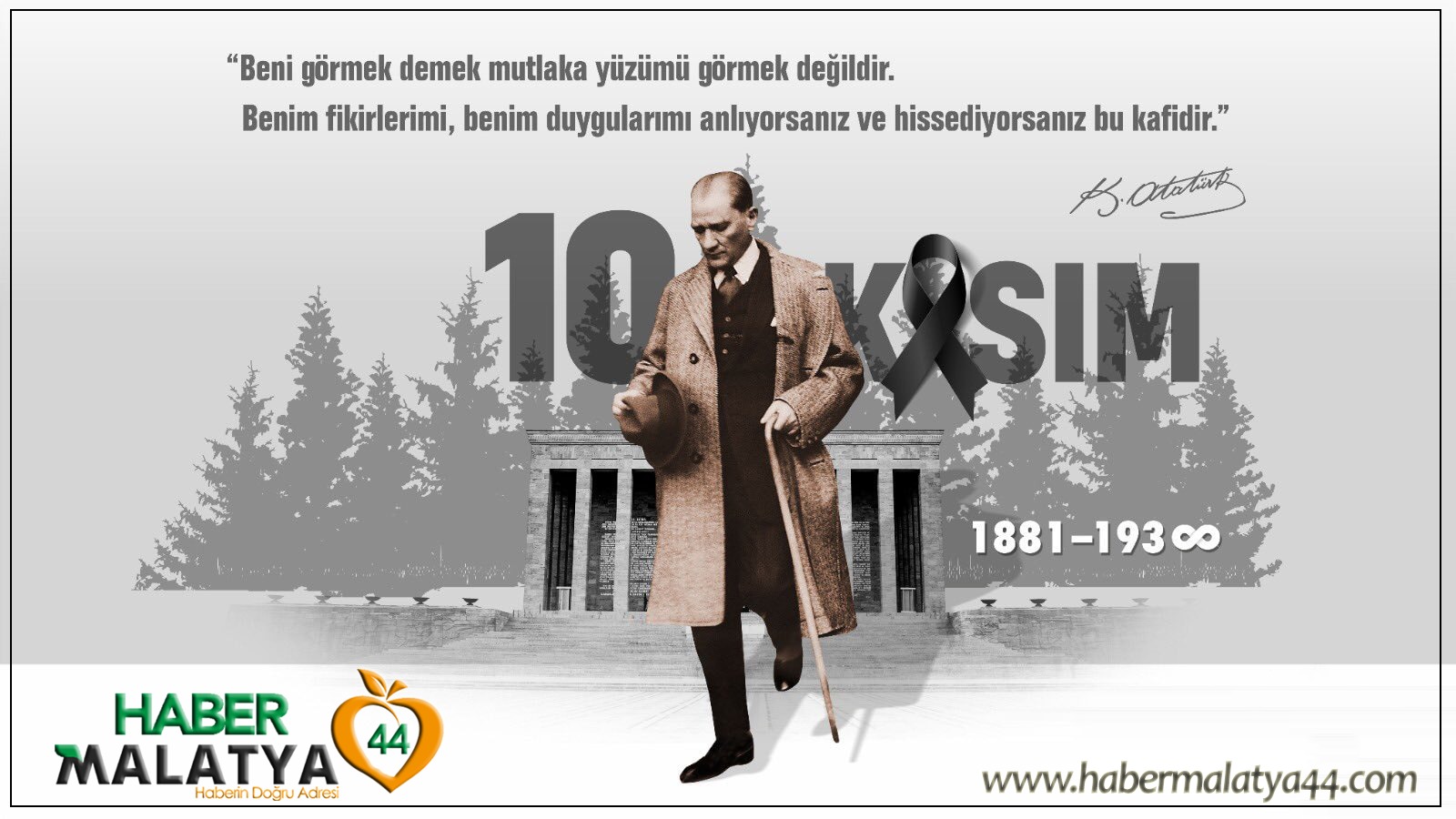 10 Kasım Sonsuz Minnetle Atam