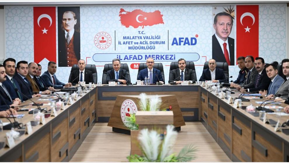 Afetlere Karşı Güçlü Adım: Malatya’da Kritik Zirve