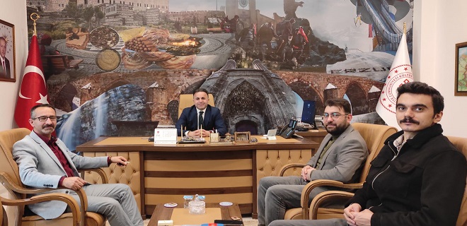 Basın Birliği’nden İl Kültür ve Turizm Müdürü Ahmet Yer’e Anlamlı Buluşma.
