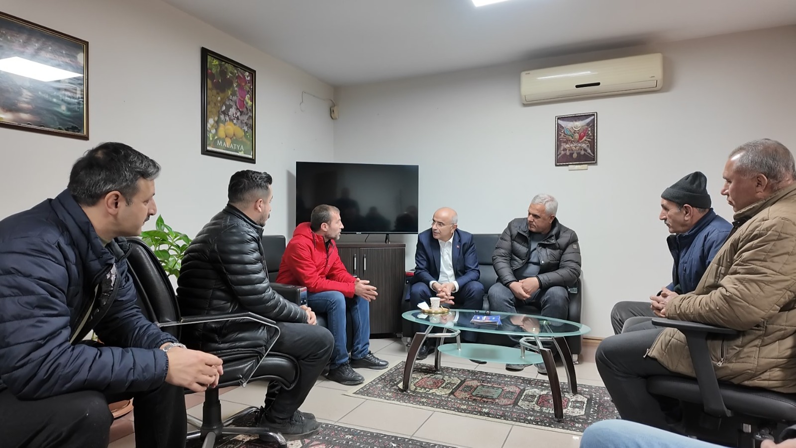 Başkan Er’den MAŞTİ’de Taksici Esnafına Ziyaret