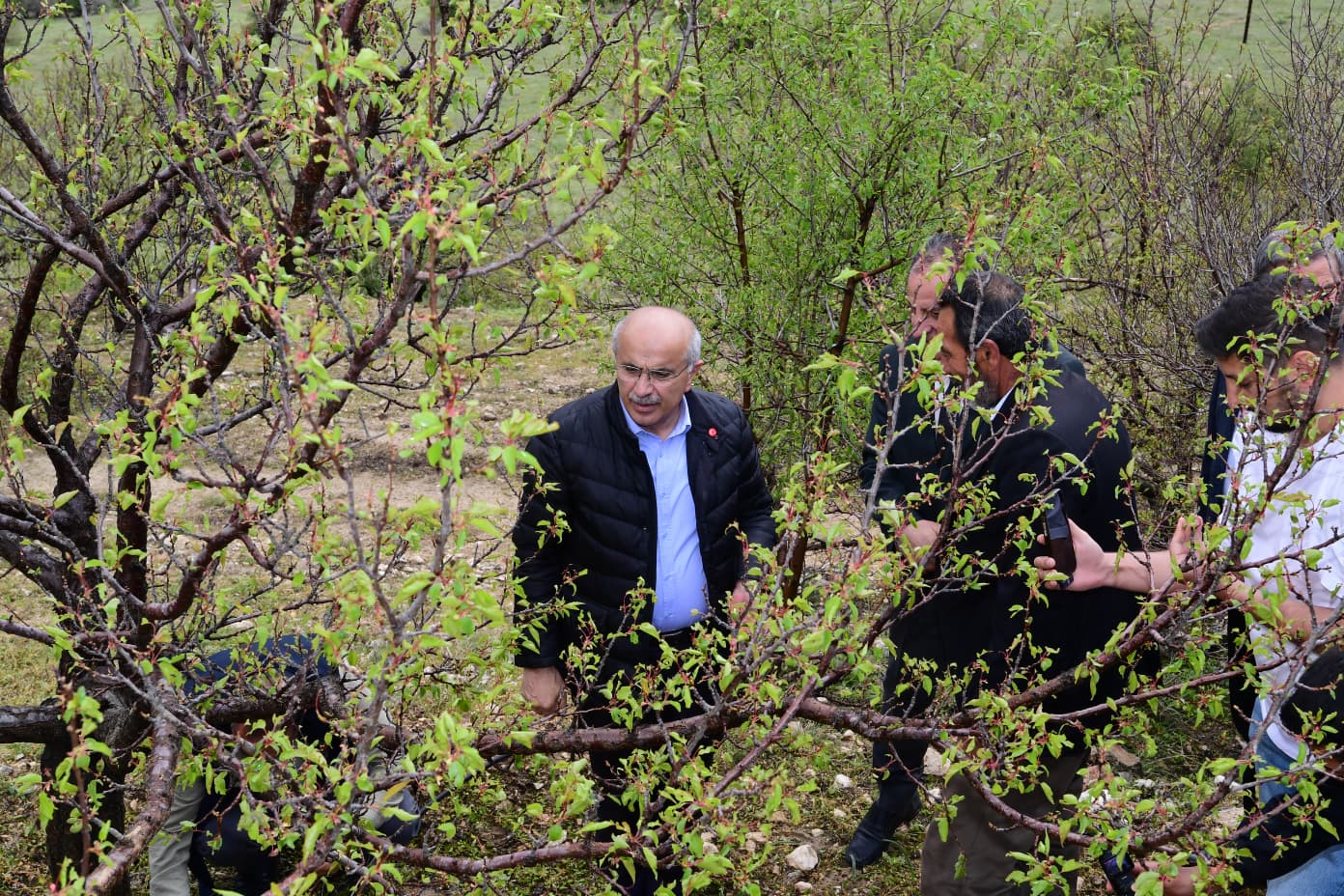 Başkan Er, Dolu Felaketinin Vurduğu İlçelerde İncelemelerde Bulundu.
