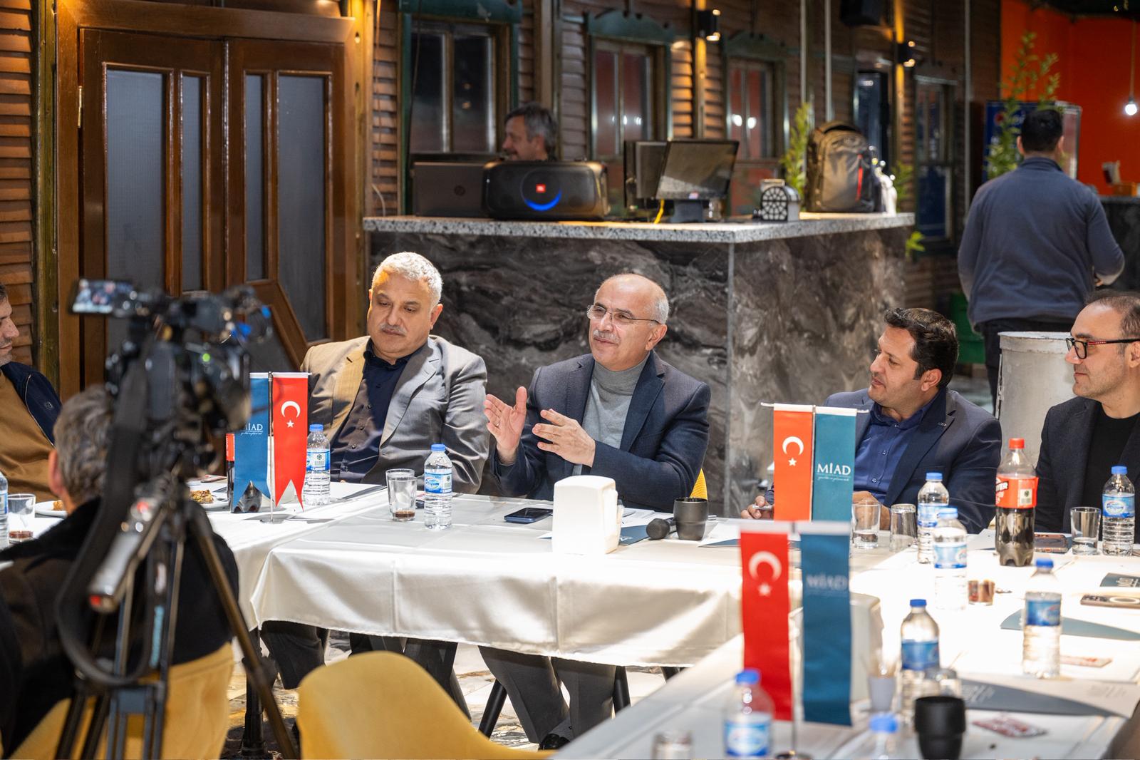 Başkan Er, MİAD Üyeleriyle İstişarede Bulundu