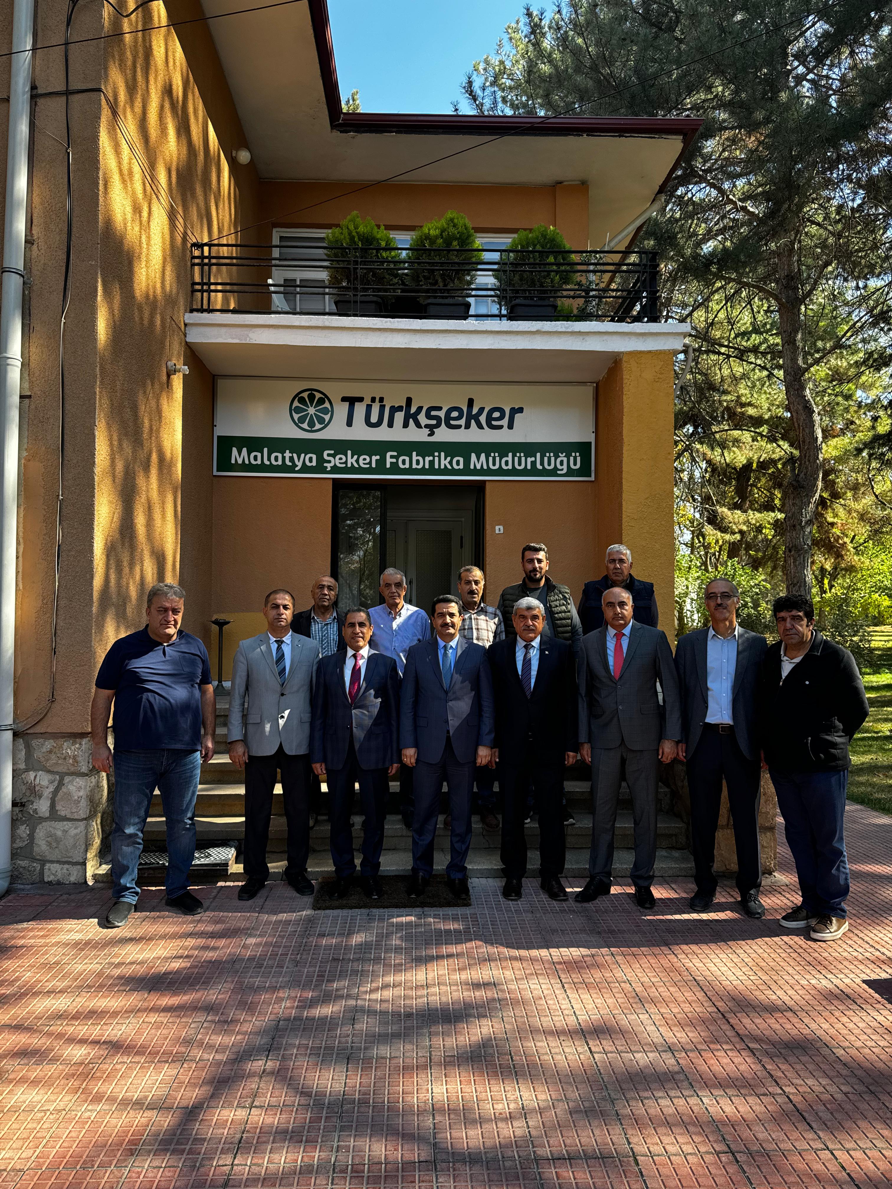 Başkan Taşkın’dan Şeker Fabrikasına Ziyaret