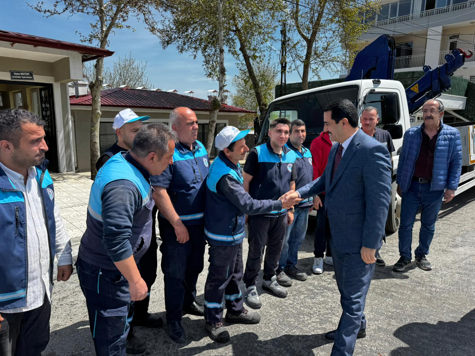 Başkan Taşkın, Taziye Merkezinde Hizmet Kalitesini Değerlendirdi.