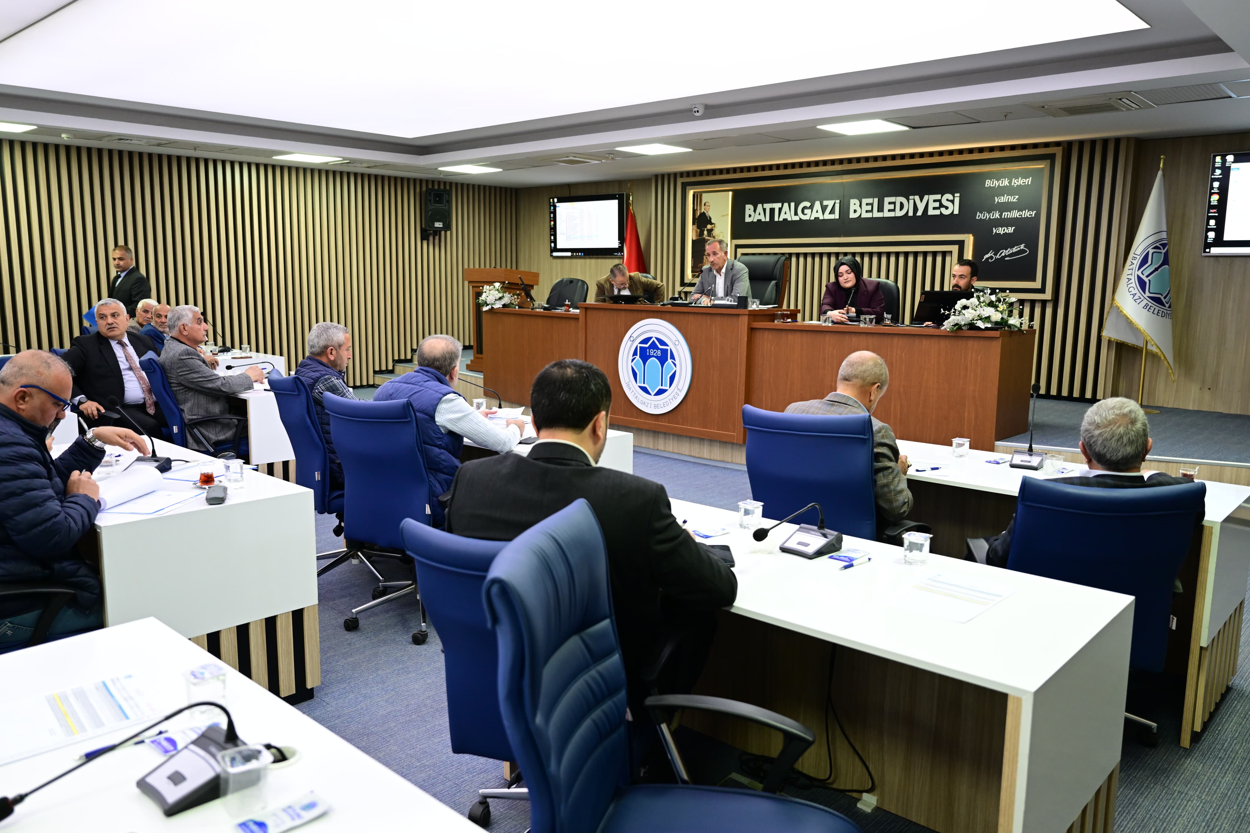 Battalgazi Belediye Meclisi Gündem Maddelerini Karara Bağladı.