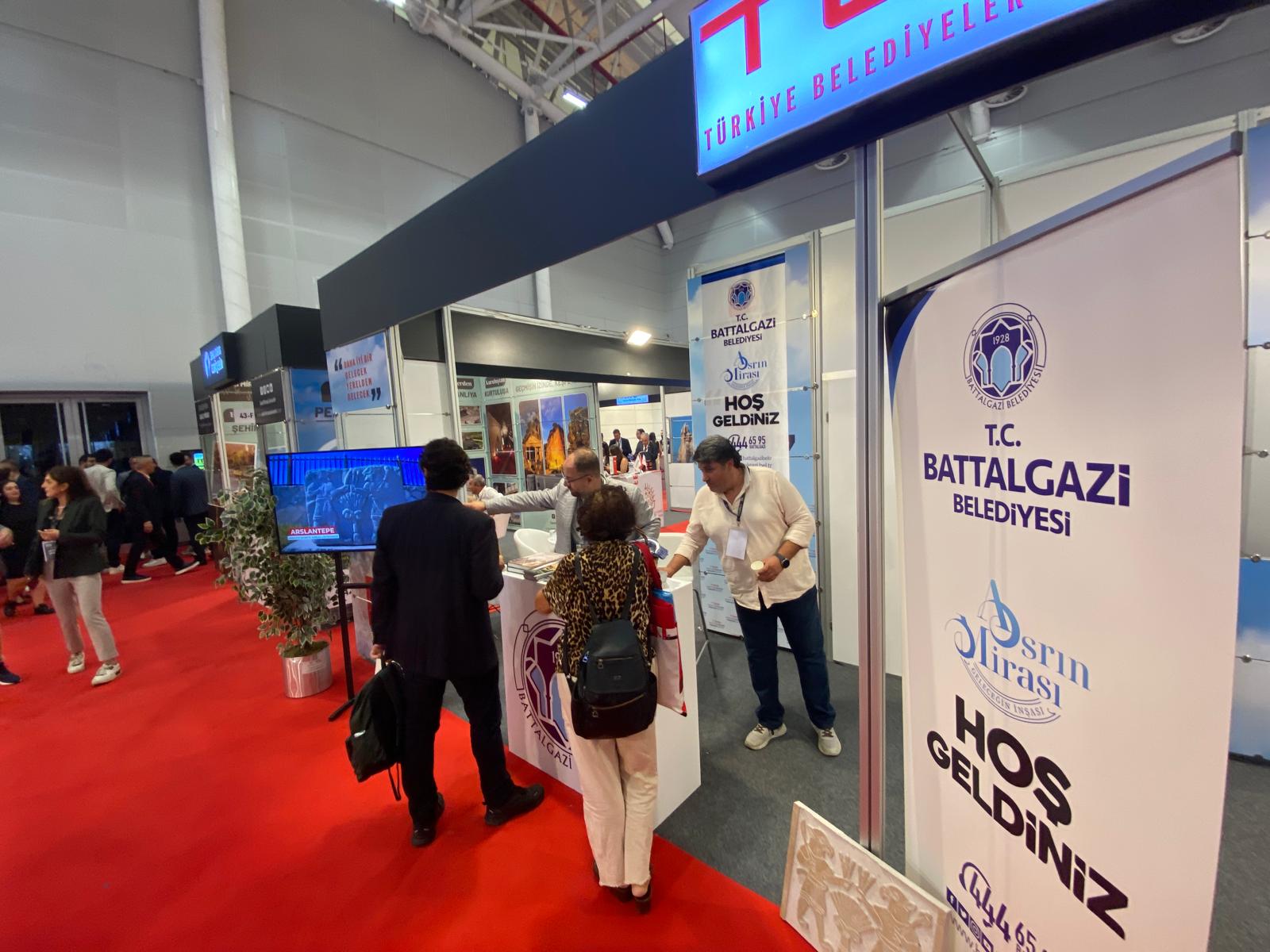 BATTALGAZİ BELEDİYESİ İSTANBUL TURİZM FUARI’NDA