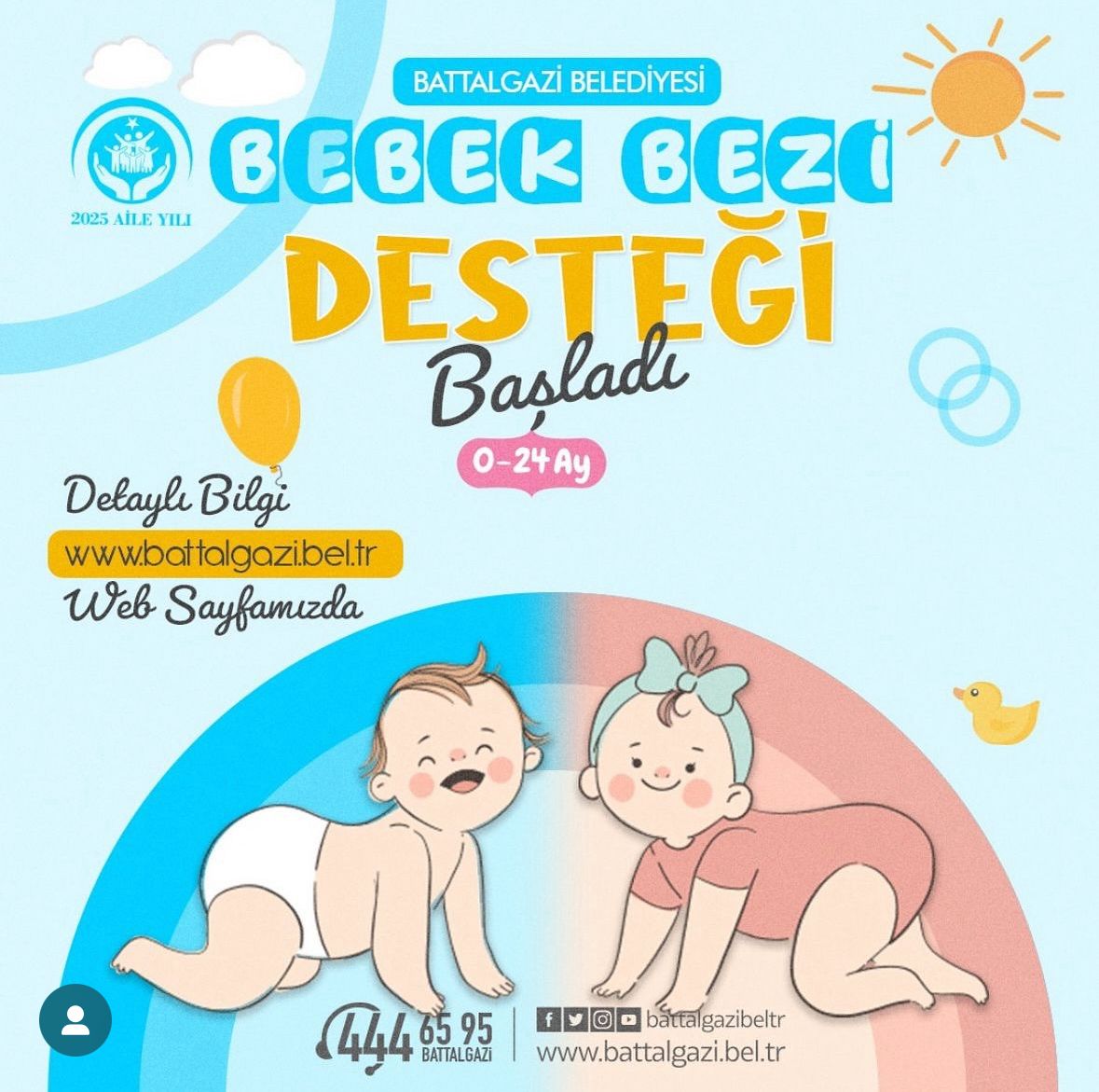 Battalgazi Belediyesi’nden Aile Odaklı Büyük Destek Paketi