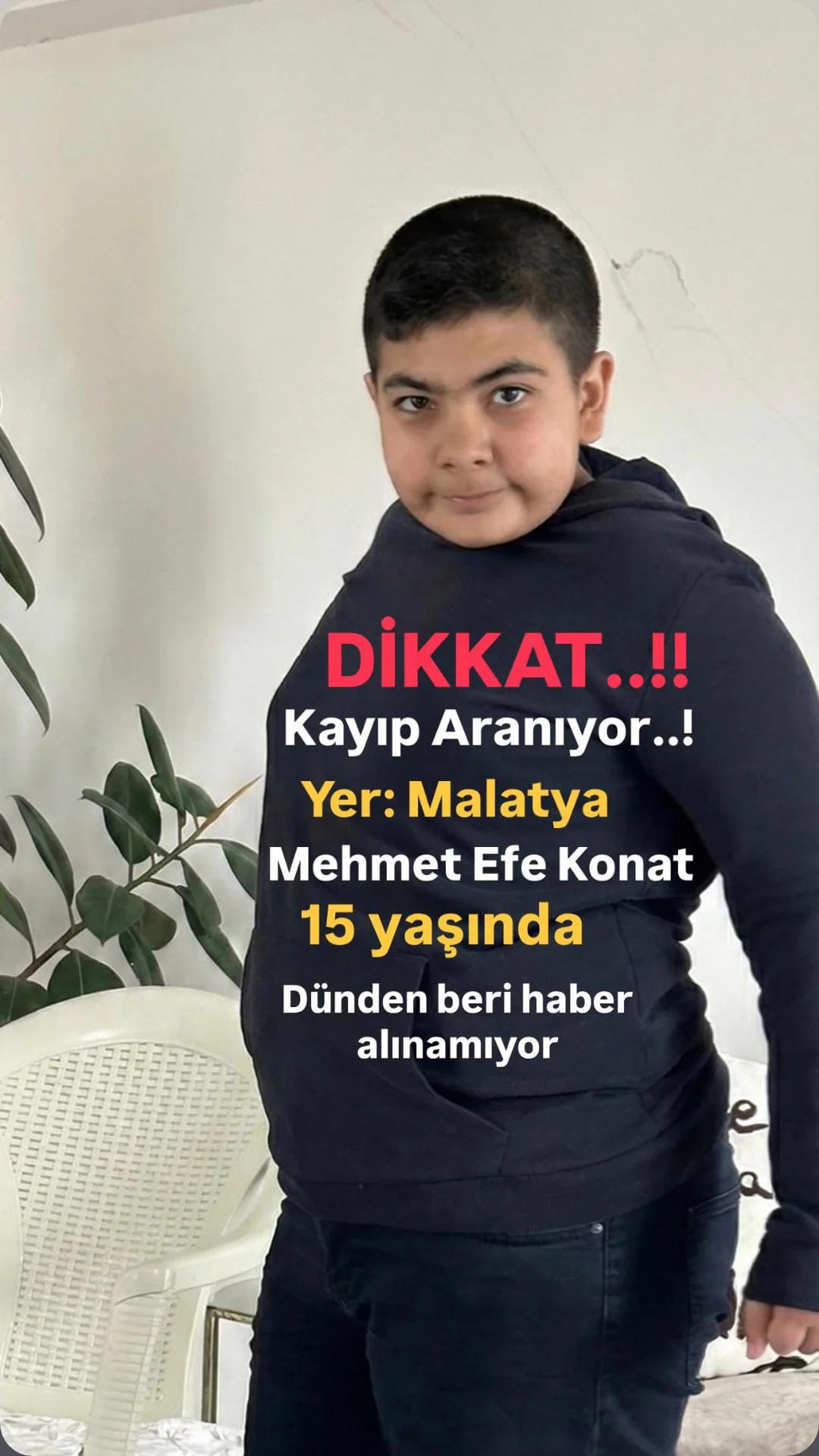 Battalgazi’de Sevindiren Haber: Kayıp Çocuk Bulundu