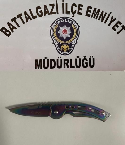 Battalgazi İlçemiz Hidayet Mahallesi Bıçaklı Yaralama