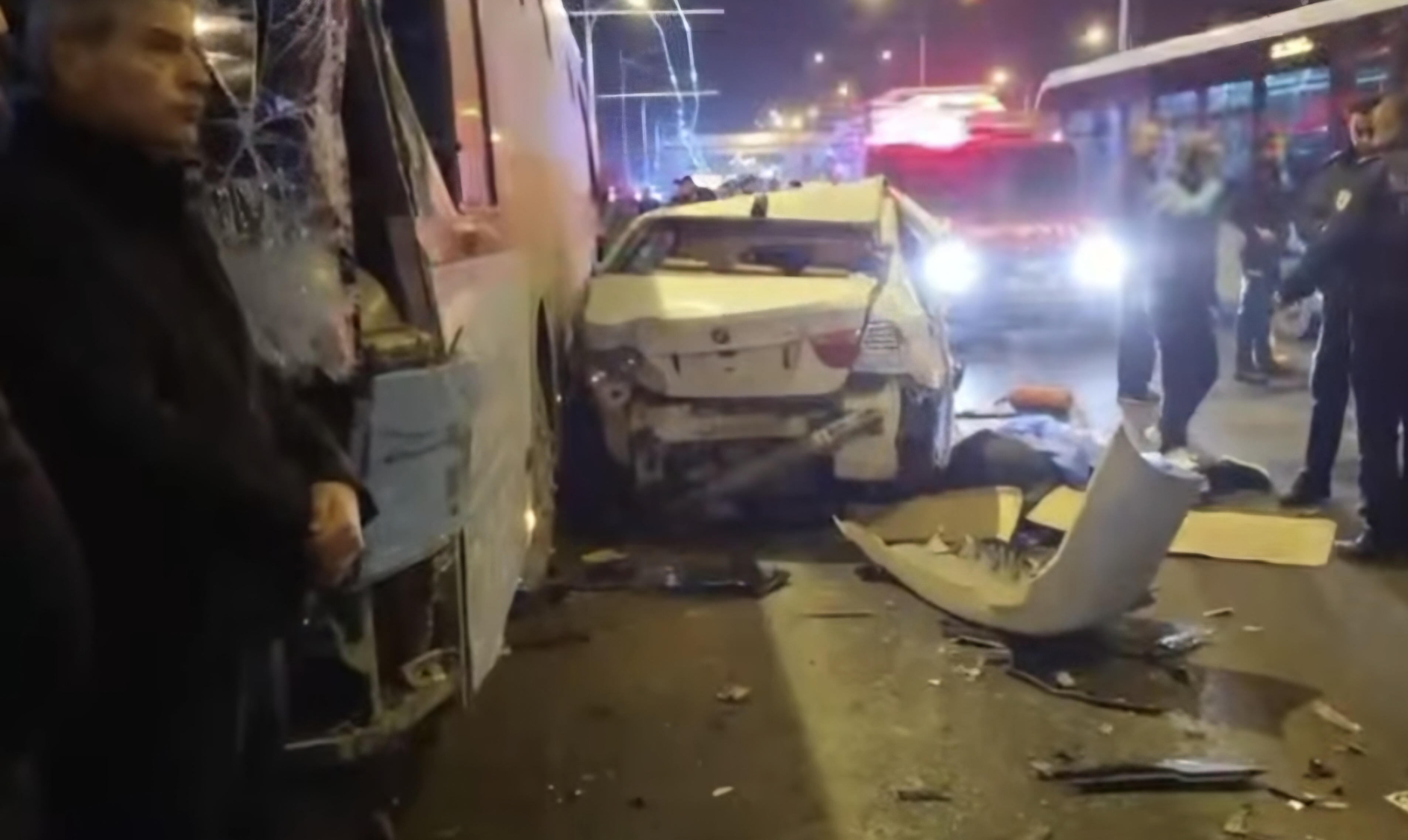 Battalgazi İlçesin'de Ölümlü Zincirleme Trafik Kazası