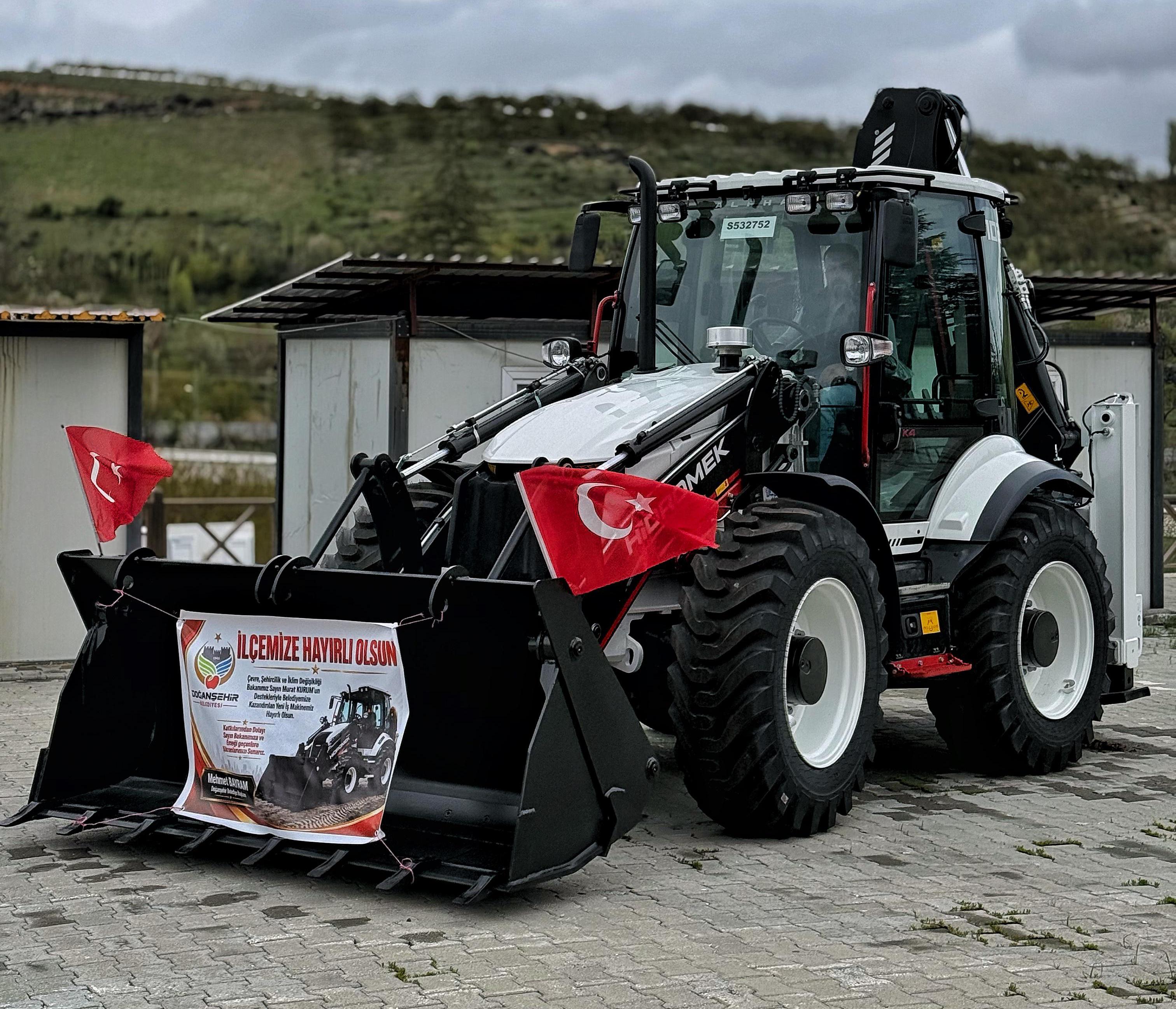 Belediye Filosuna Takviye: Doğanşehir’de Hizmet Kapasitesi Yükseliyor.