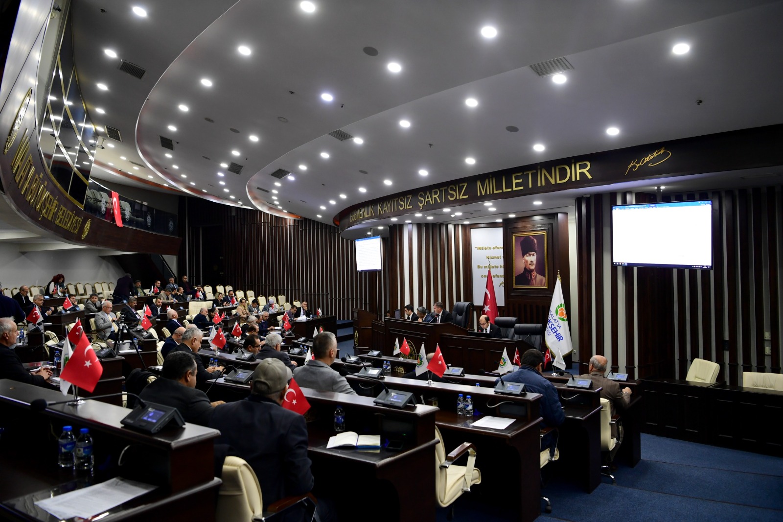 BÜYÜKŞEHİR BELEDİYE MECLİSİ  ARALIK AYI İLK TOPLANTISI YAPILDI