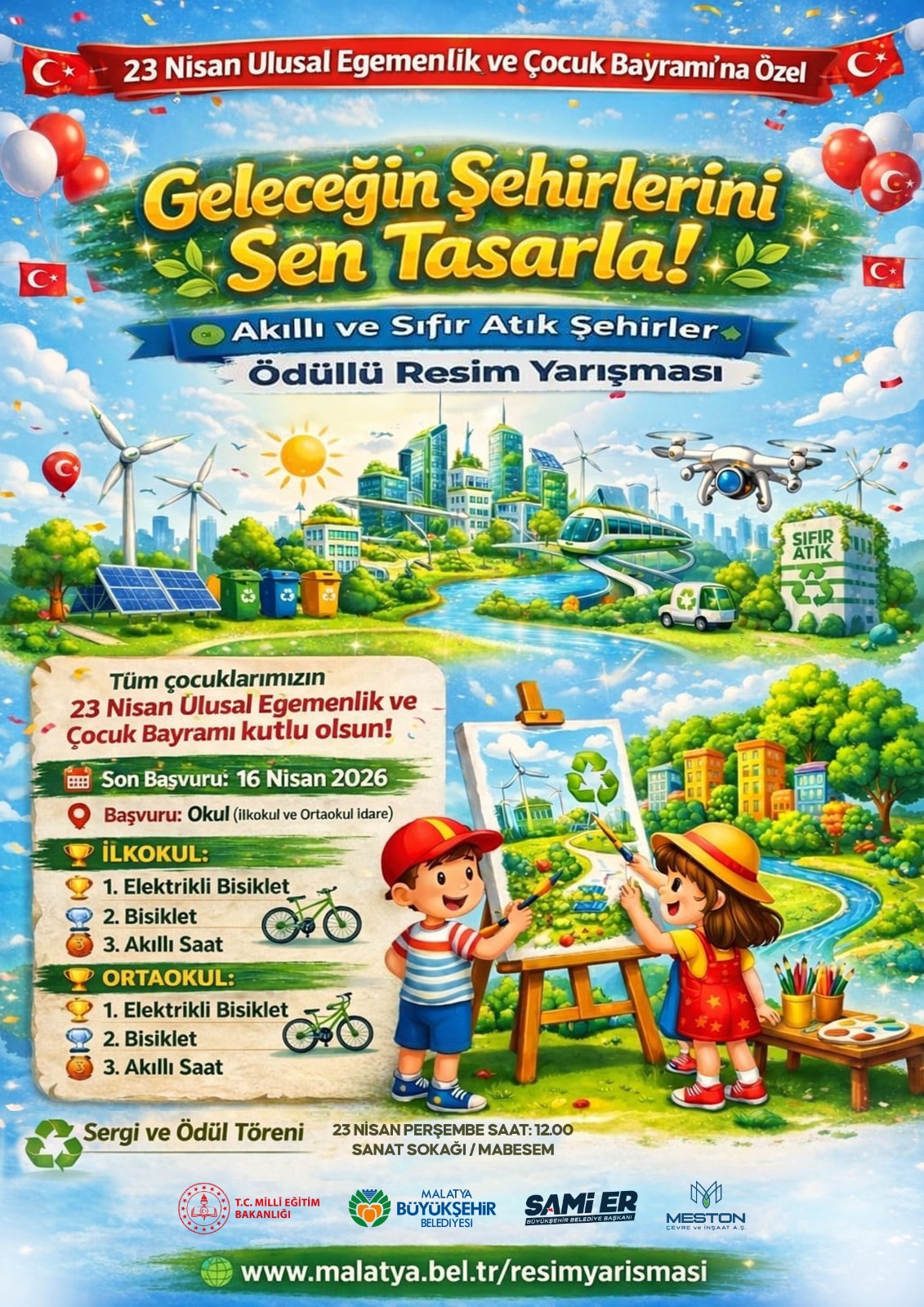 Büyükşehir’den Öğrencilere Sanat Desteği: Resim Yarışması Düzenlendi.