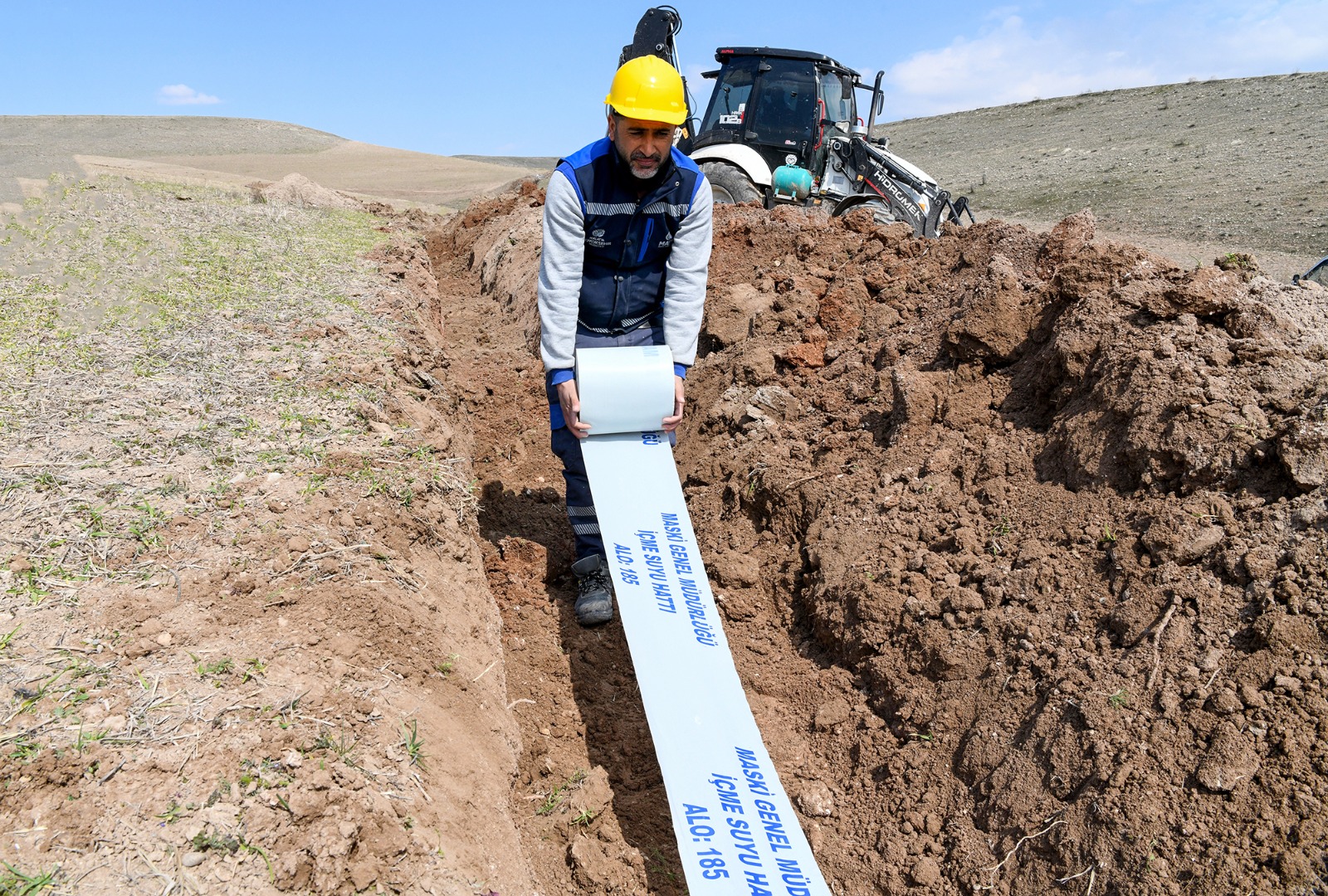 Gümüşlü Mahallesi’ne 1.500 Metrelik Yeni İçme Suyu Hattı.