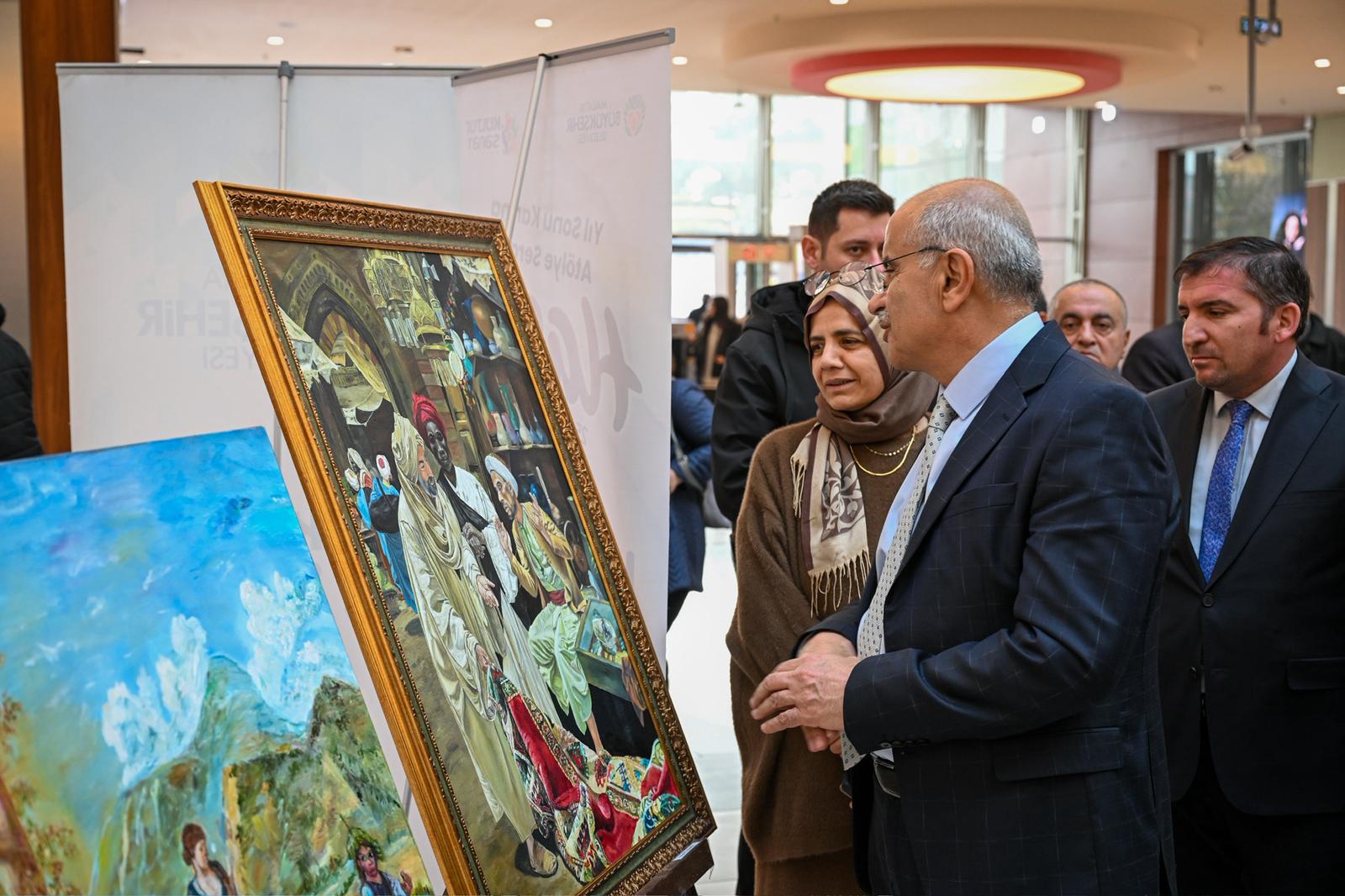 Hasat Sergisi Sanat Tutkunlarından Yoğun İlgi Gördü