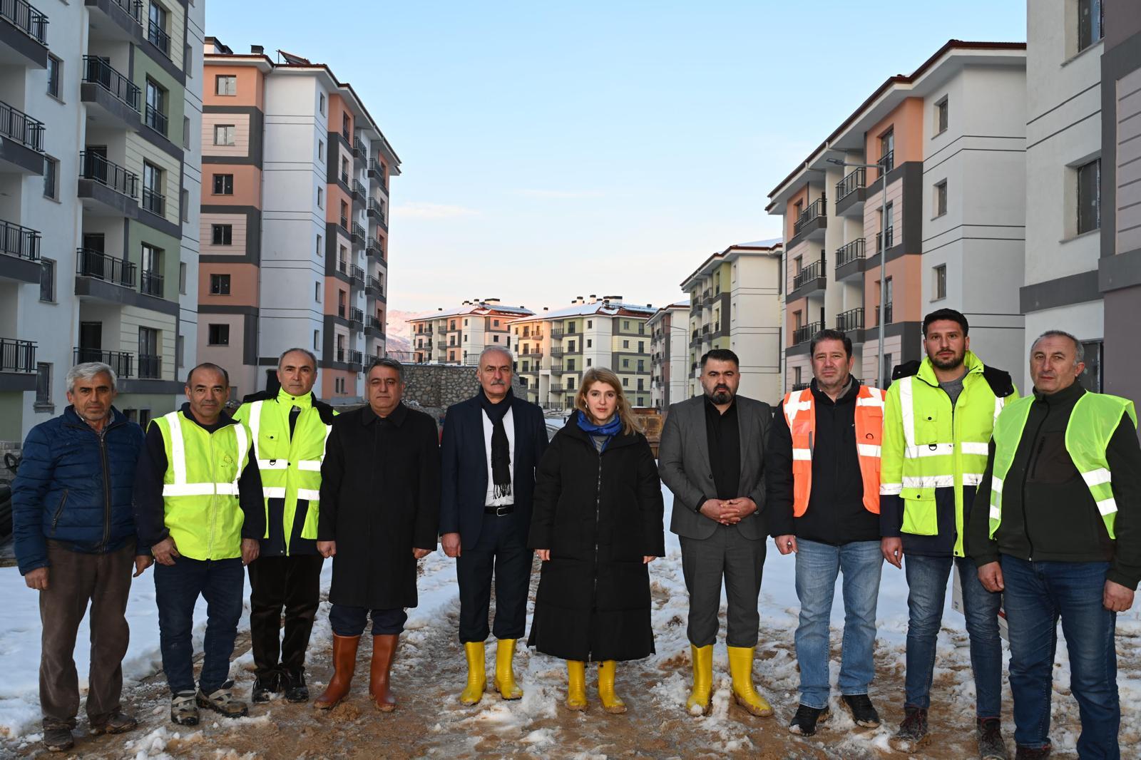 HEKİMHAN’DA TOKİ KONUTLARINDA SONA DOĞRU