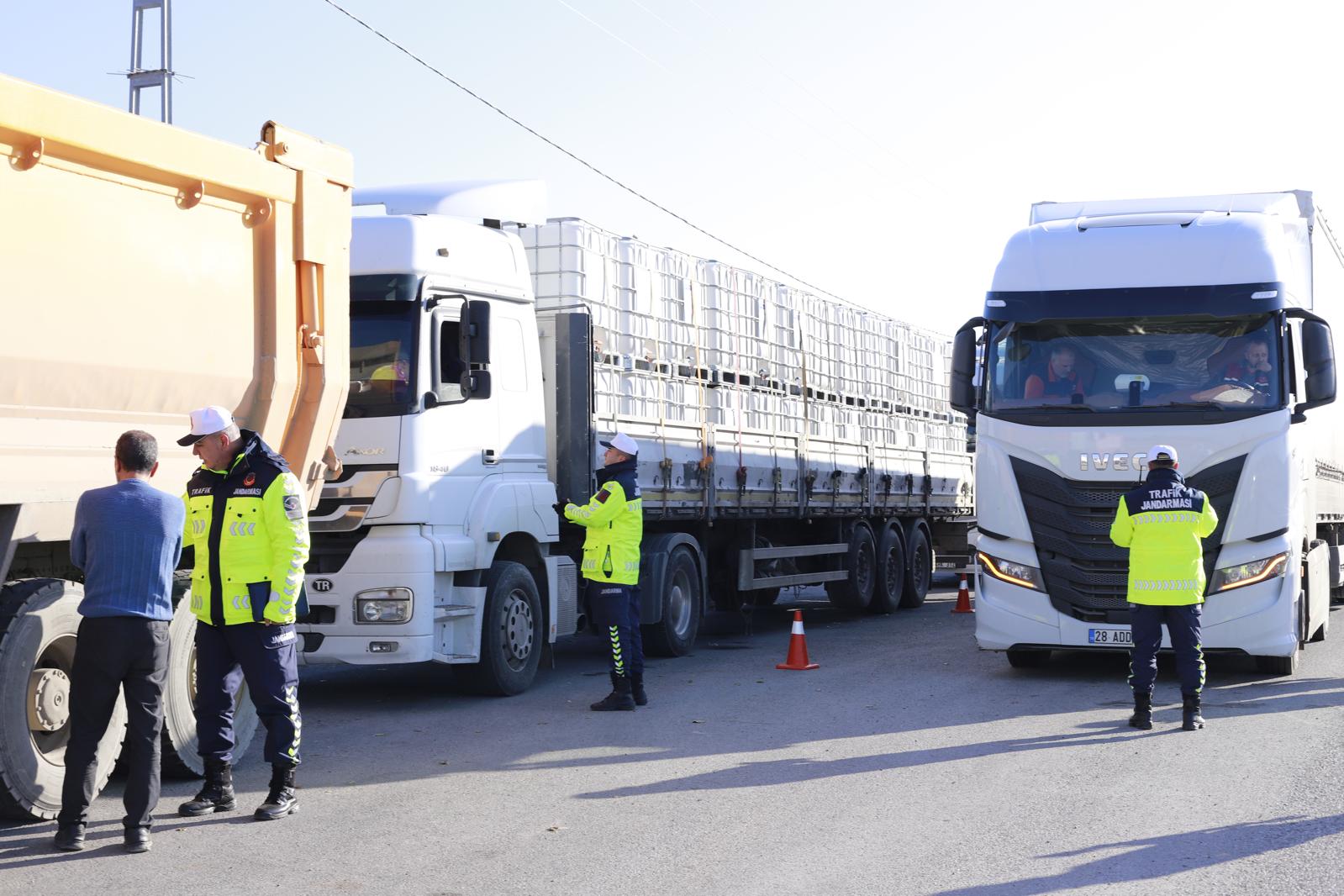 İlimizde Kış Lastiği Denetimi