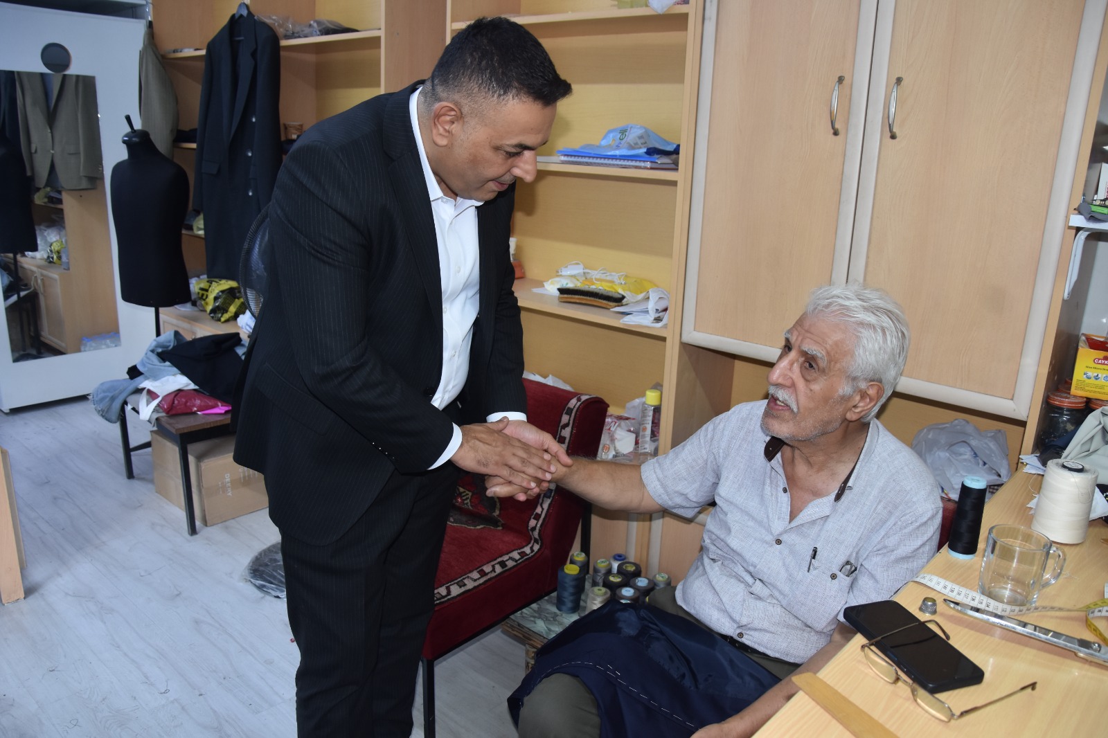 İşyerini Bekleyen Esnafın Sesi Oldu: Başkan Sadıkoğlu’ndan Dikkat Çeken Çıkış.