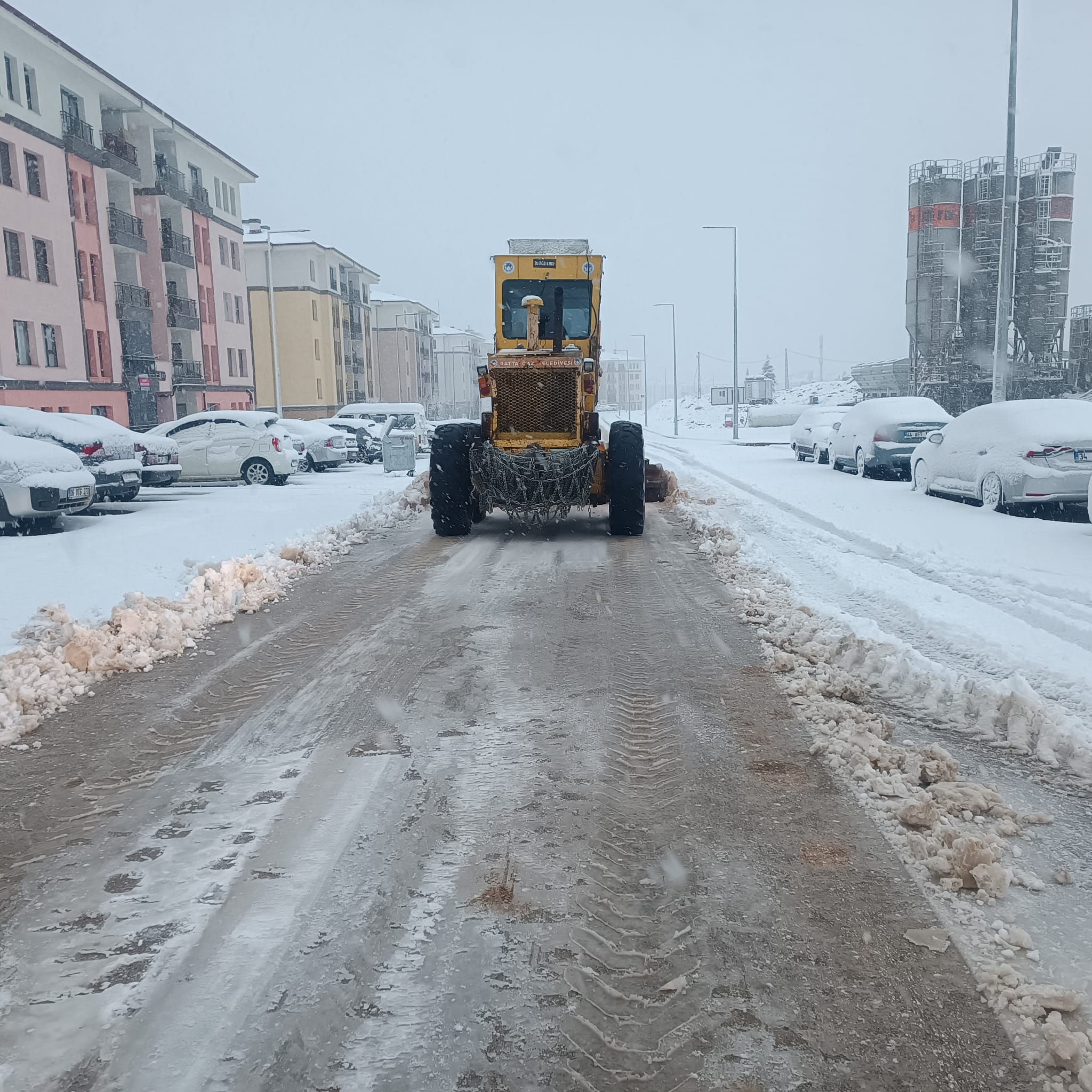 Kar Sonrası Battalgazi’de Hummalı Çalışma