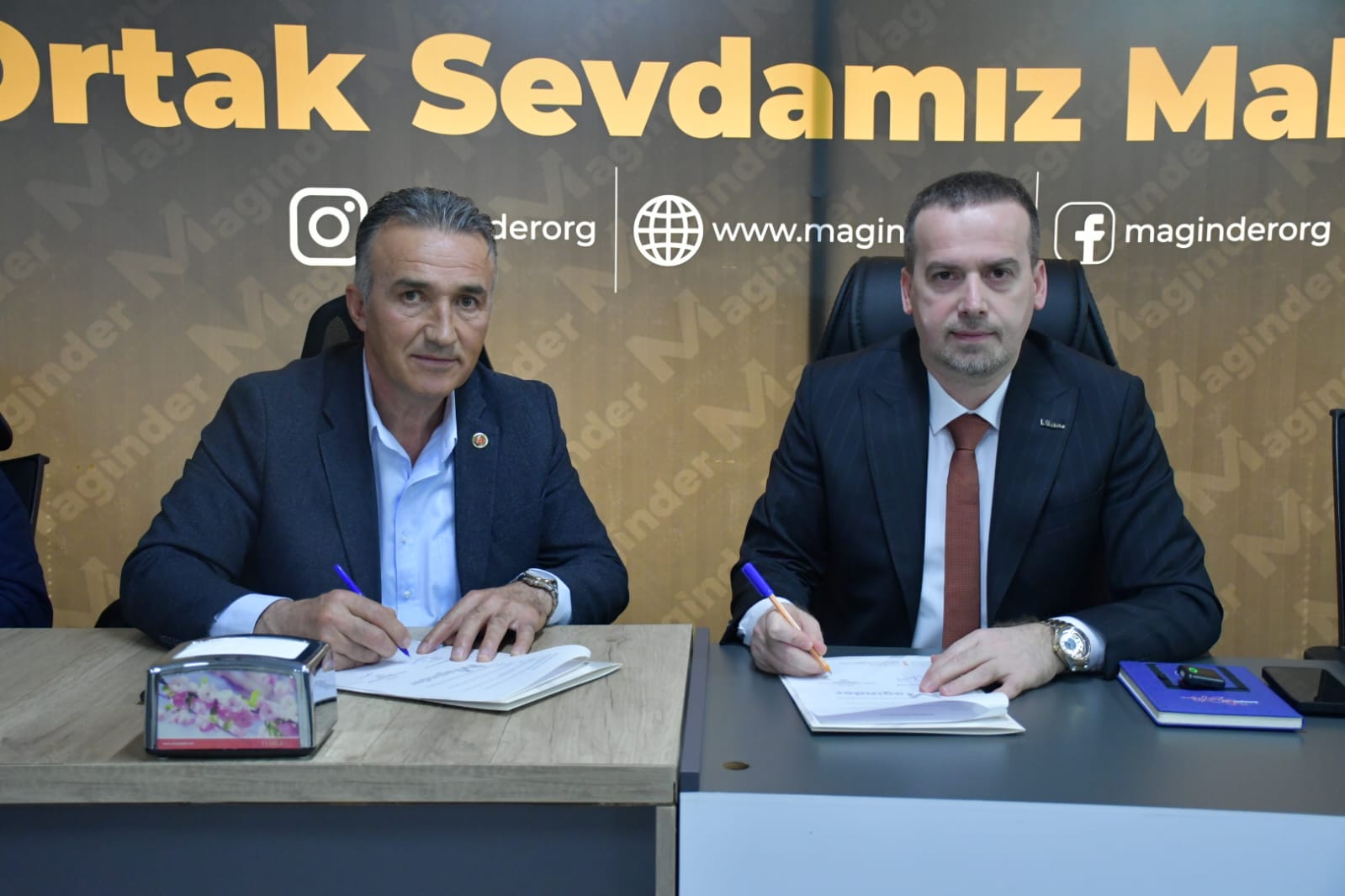 MAGİNDER ve Hekimhan Muhtarlar Derneği Güçlerini Birleştirdi