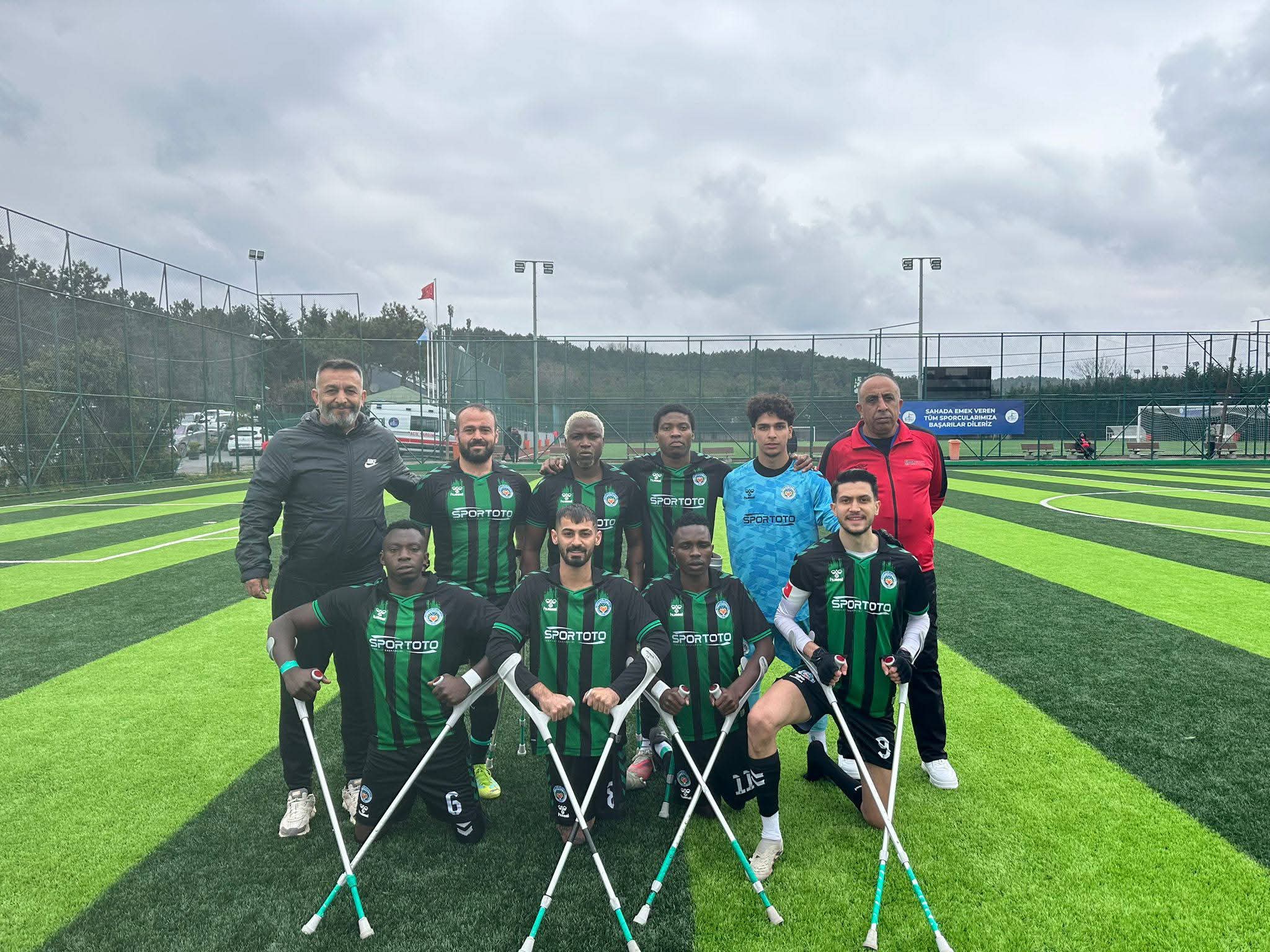 MALATYA BŞB AMPUTE TAKIMI EVİNDE AĞIR YARA ALDI: 6-1