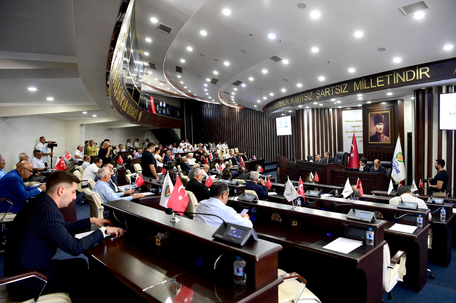 Malatya Büyükşehir Belediye Meclisi Eylül Ayı Toplantısı Yapıldı.