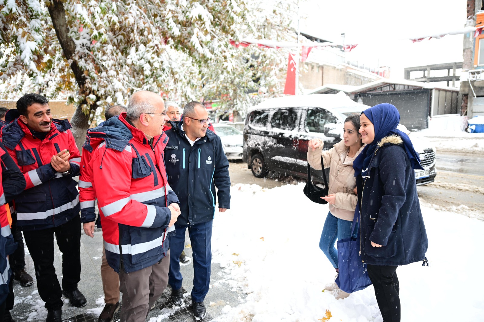 MALATYA BÜYÜKŞEHİR BELEDİYESİ, KARLA MÜCADELE ÇALIŞMALARINA DEVAM EDİYOR