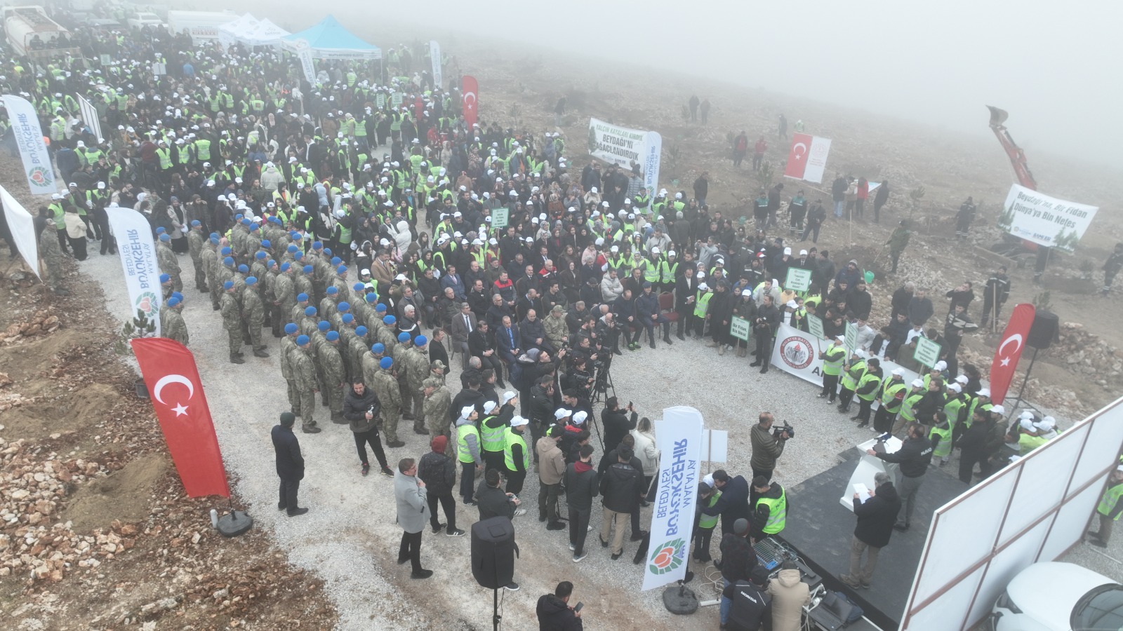 Malatya Büyükşehir Belediyesi’nden ağaçlandırma seferberliği