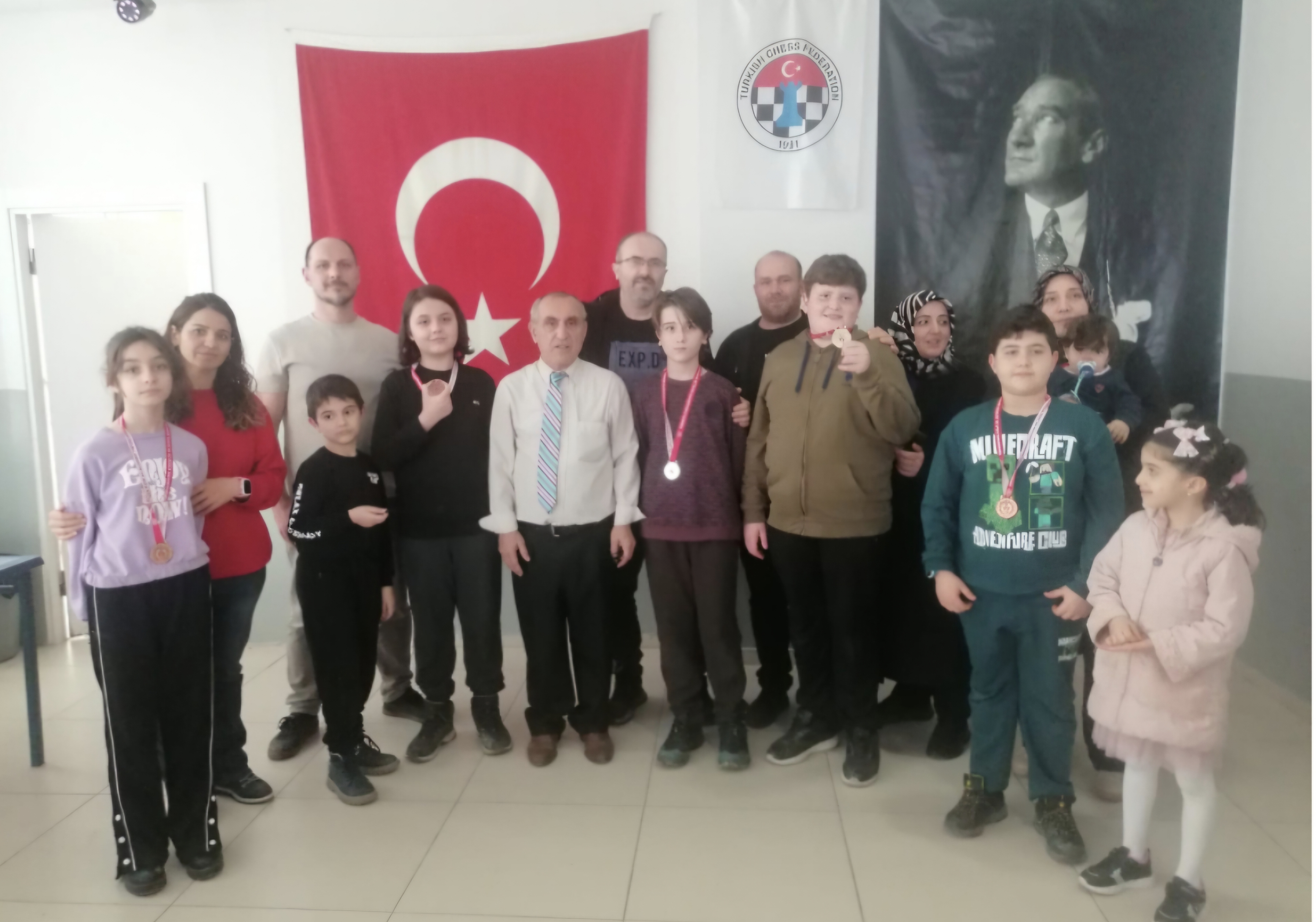 Malatya’da 95. Yıl Gururu: Atatürk Anısına Satranç Turnuvası