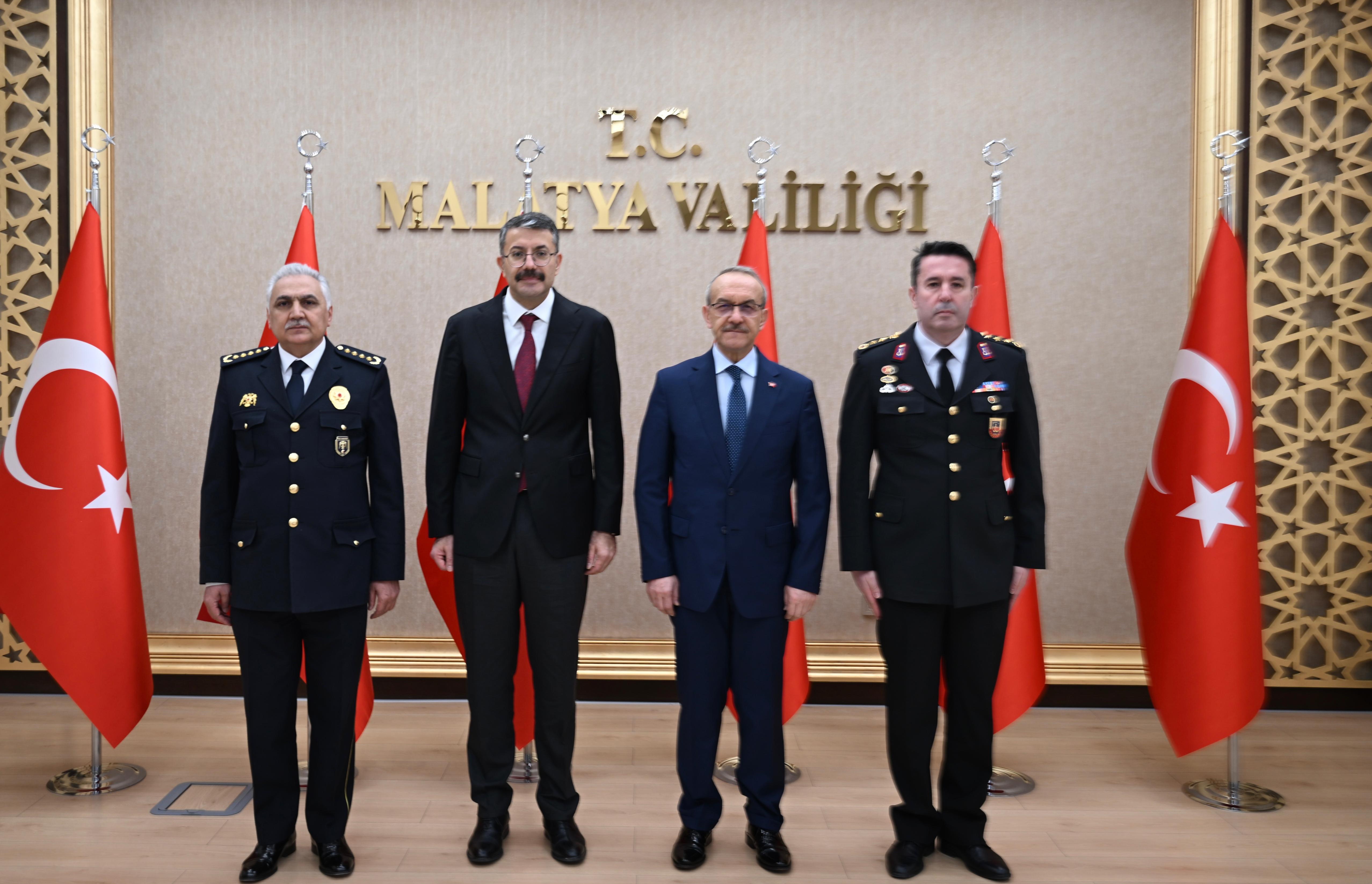 Malatya’da Narkotik Suçlarla Mücadele Bölge Toplantısı Öncesi Önemli Ziyaret.