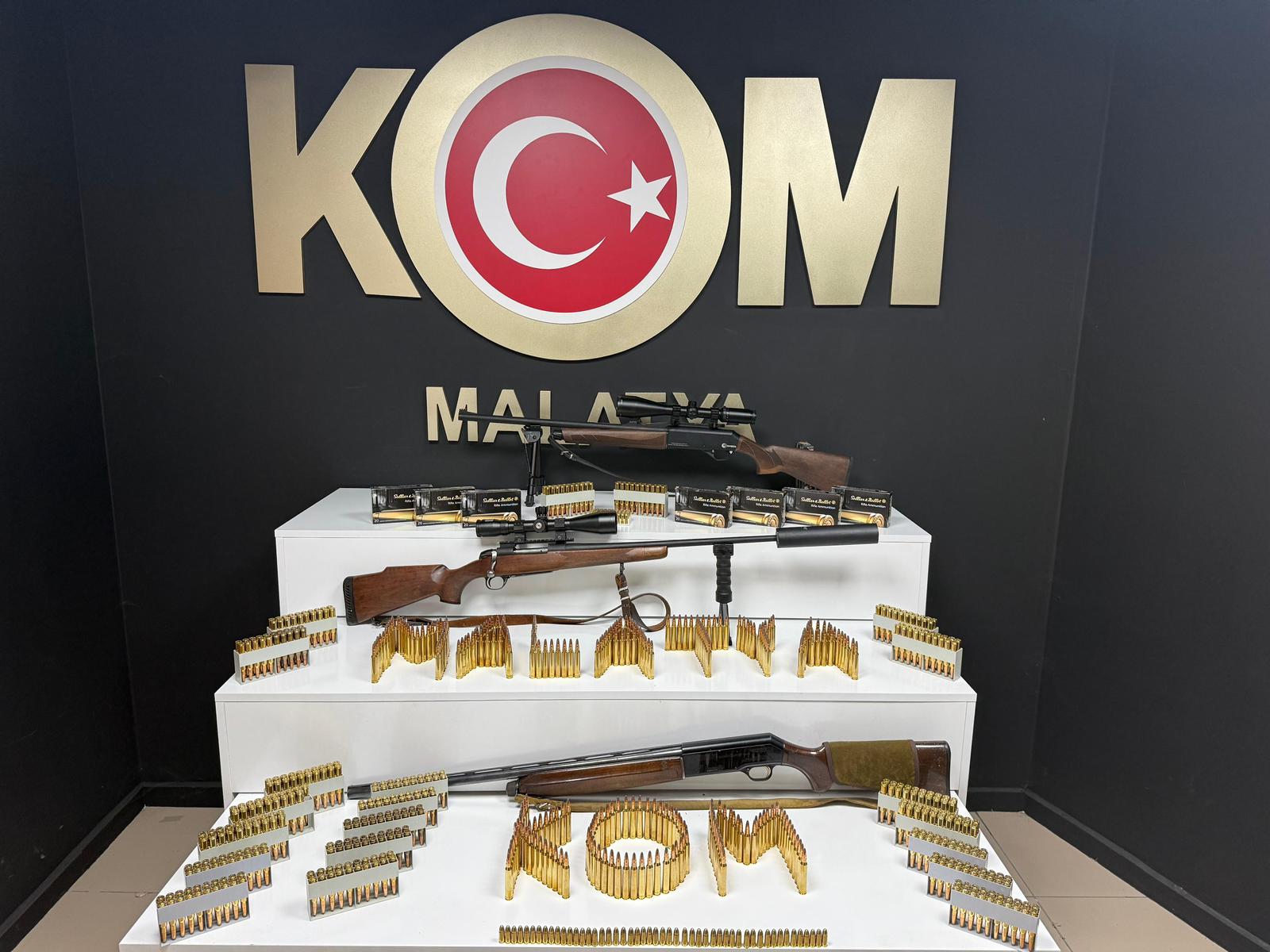 MALATYA’DA RUHSATSIZ SİLAH OPERASYONU: 2 ŞÜPHELİ GÖZALTINDA