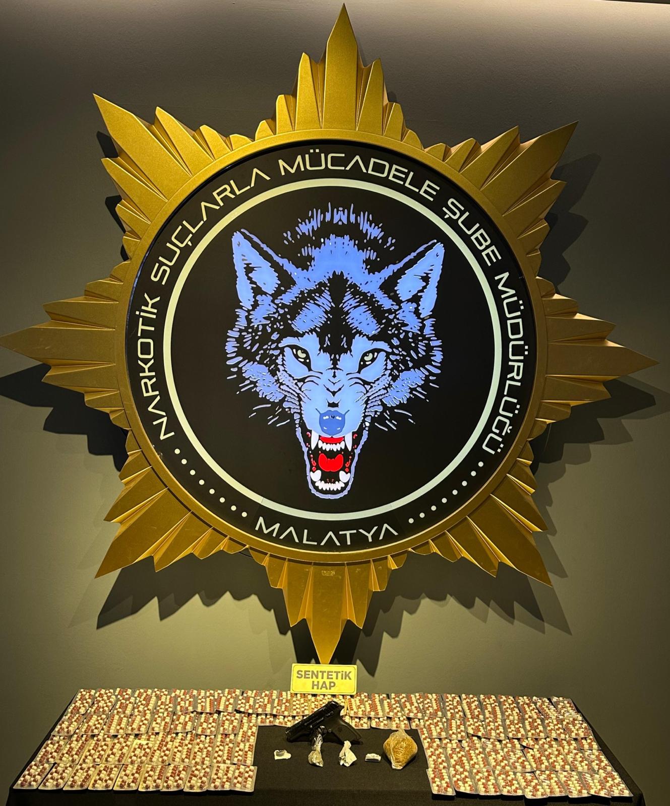 Malatya’da Zehir Tacirlerine Darbe: 5 Şüpheli Gözaltında