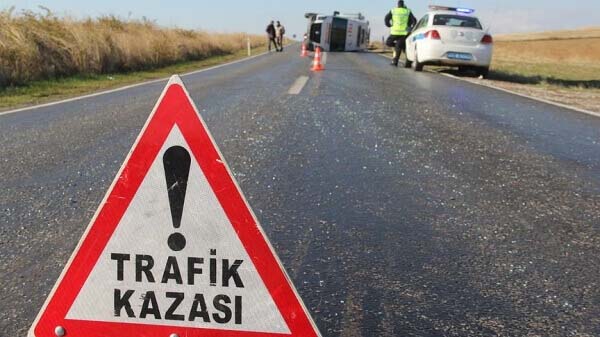 Malatya Elazığ yolu Çiftlik Mevkiinde Kaza