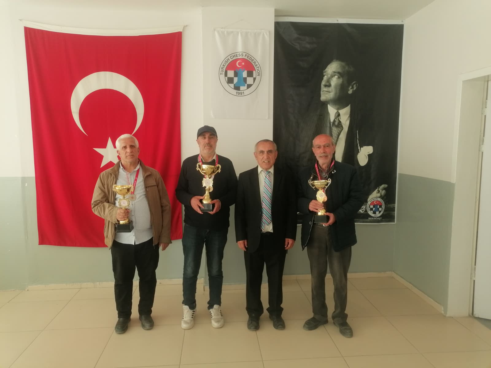 MALATYA SATRANÇ EMEKTARLAR İL BİRİNCİLİĞİ TAMAMLANDI.