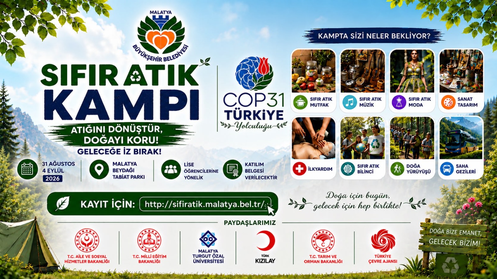 Malatyalı Gençler COP31’de Gelecek İçin Söz Söyleyecek.