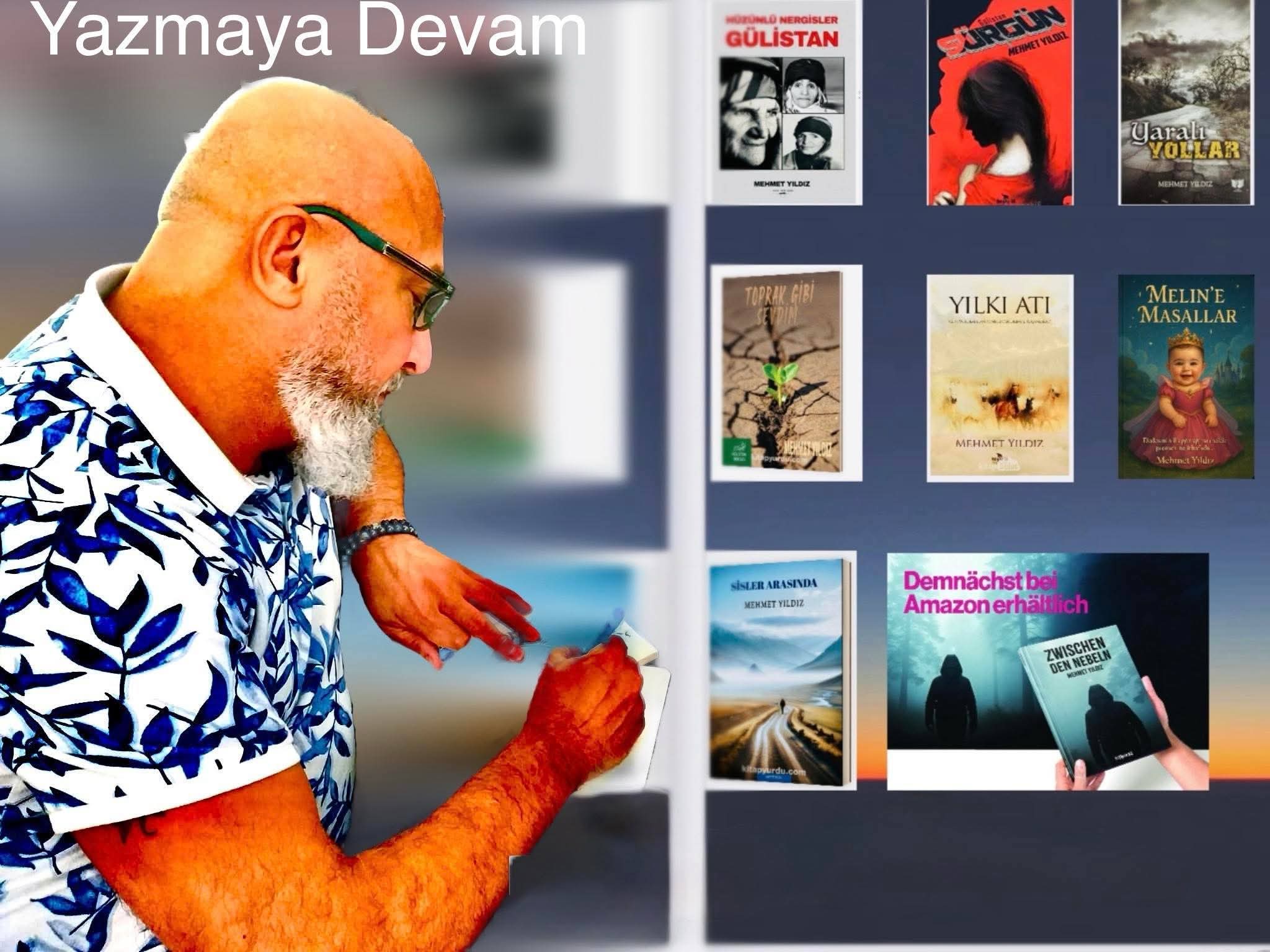 Malatyalı Yazar Mehmet Yıldız’a Almanya’dan Çifte Ödül Adaylığı!