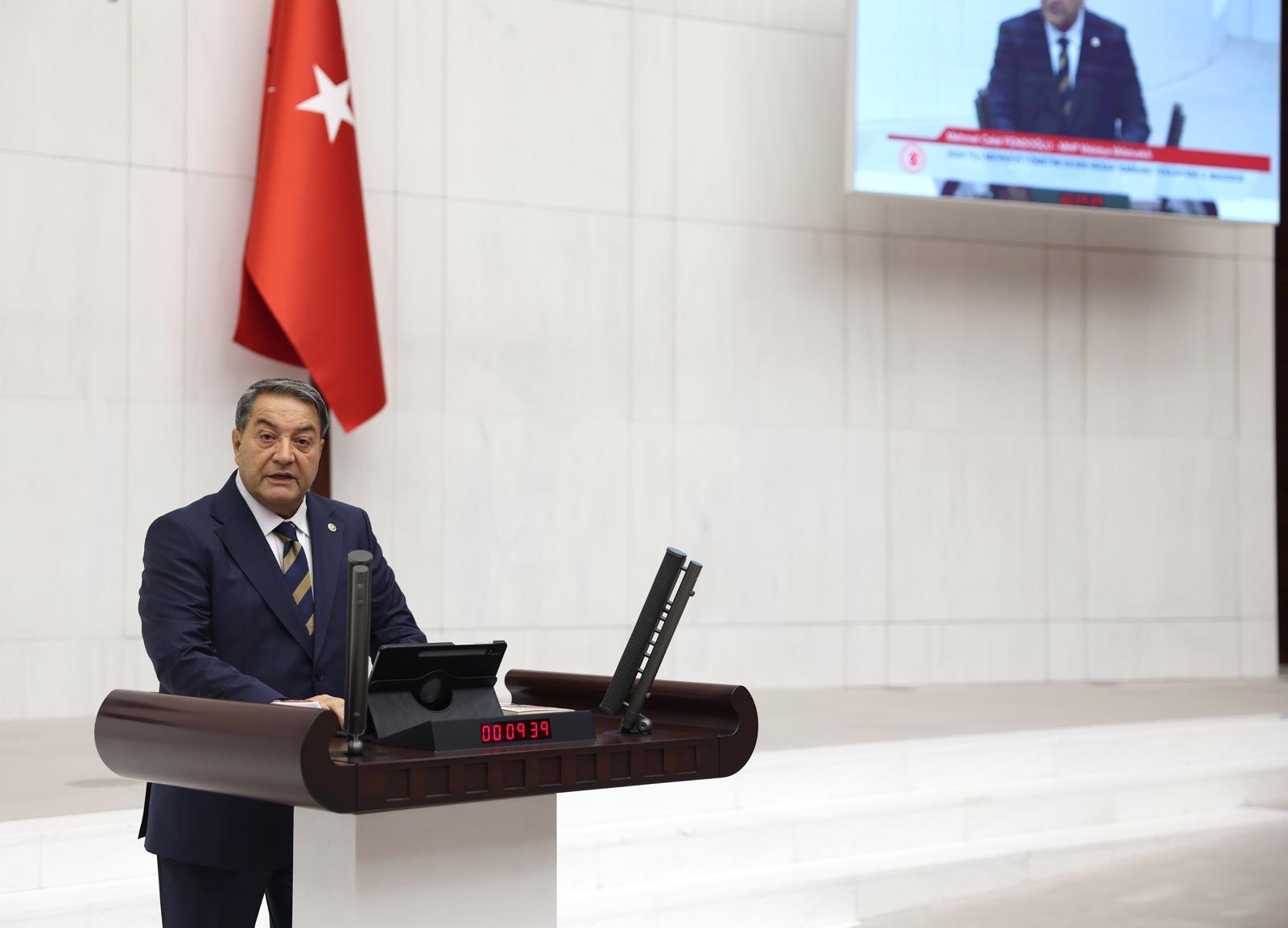Mehmet Fendoğlu’ndan Meclis’te Net Mesaj: Terörsüz Türkiye