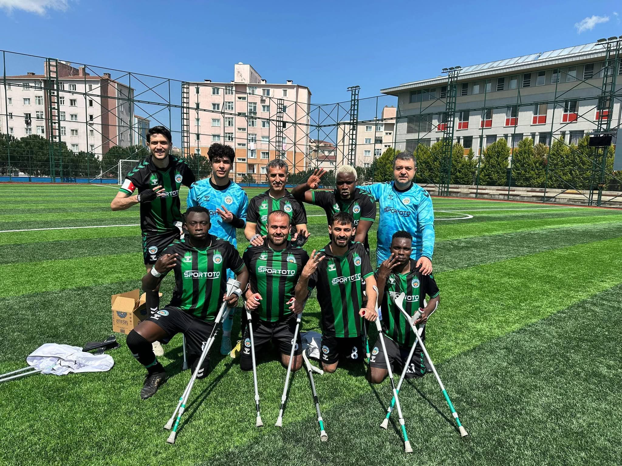 NATURA DÜNYASI AMPUTE FUTBOL SÜPER LİGİ’NDE KIYASIYA REKABET