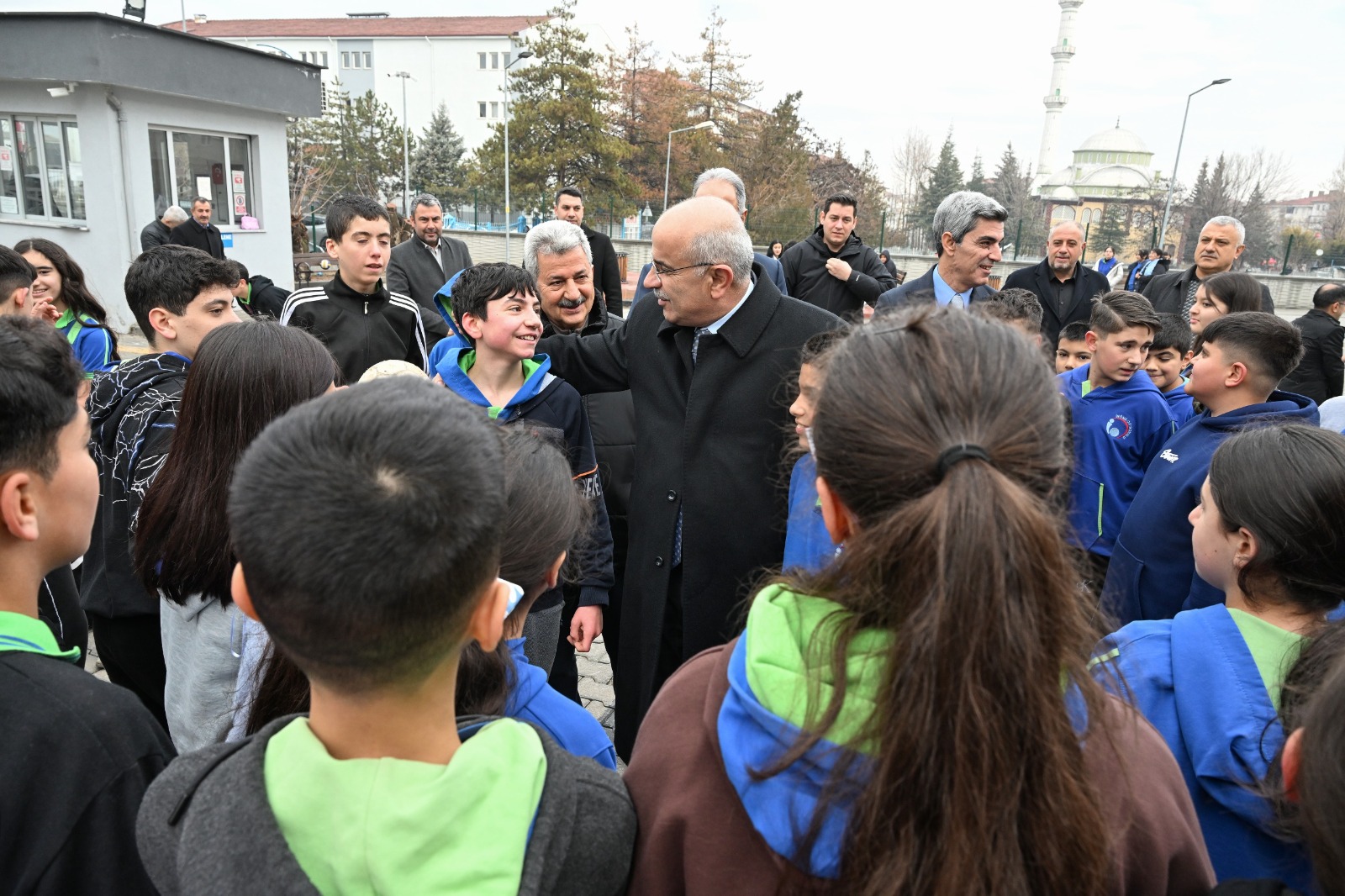 Okul Ziyaretleri Sürüyor: Başkan Er Bu Hafta İnönü Ortaokulu’ndaydı