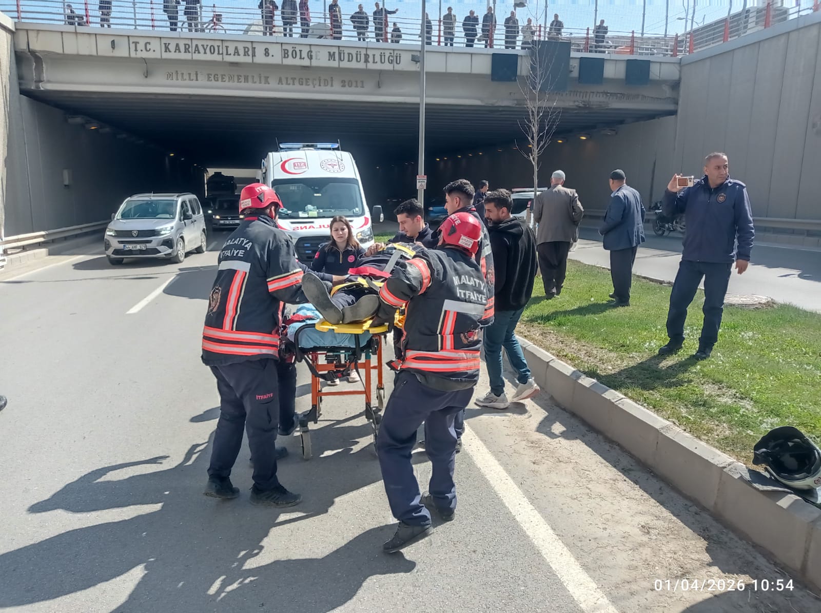 Salköprü’de Trafik Kazası: 1 Kişi Yaralandı