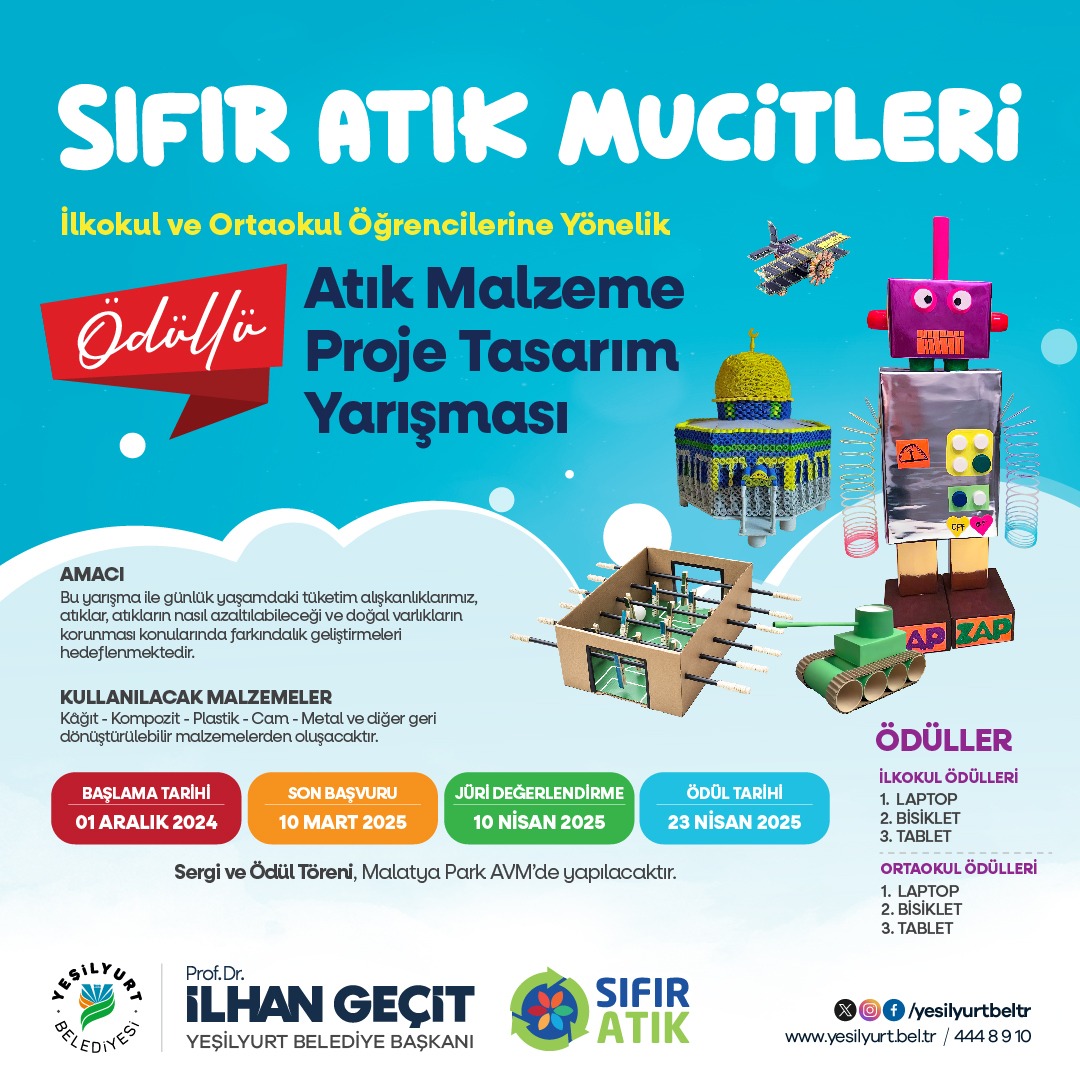 SIFIR ATIK MUCİTLERİ’ FARKLI PROJELERİYLE ÇEVREYE DEĞER KATACAK