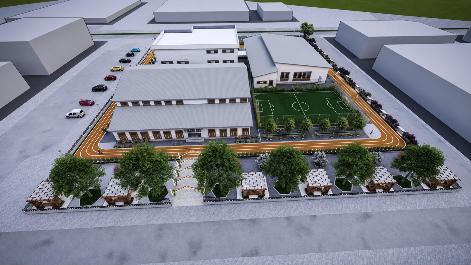 Tecde Mahallesi Modern Spor ve Gençlik Kompleksine Kavuşuyor.