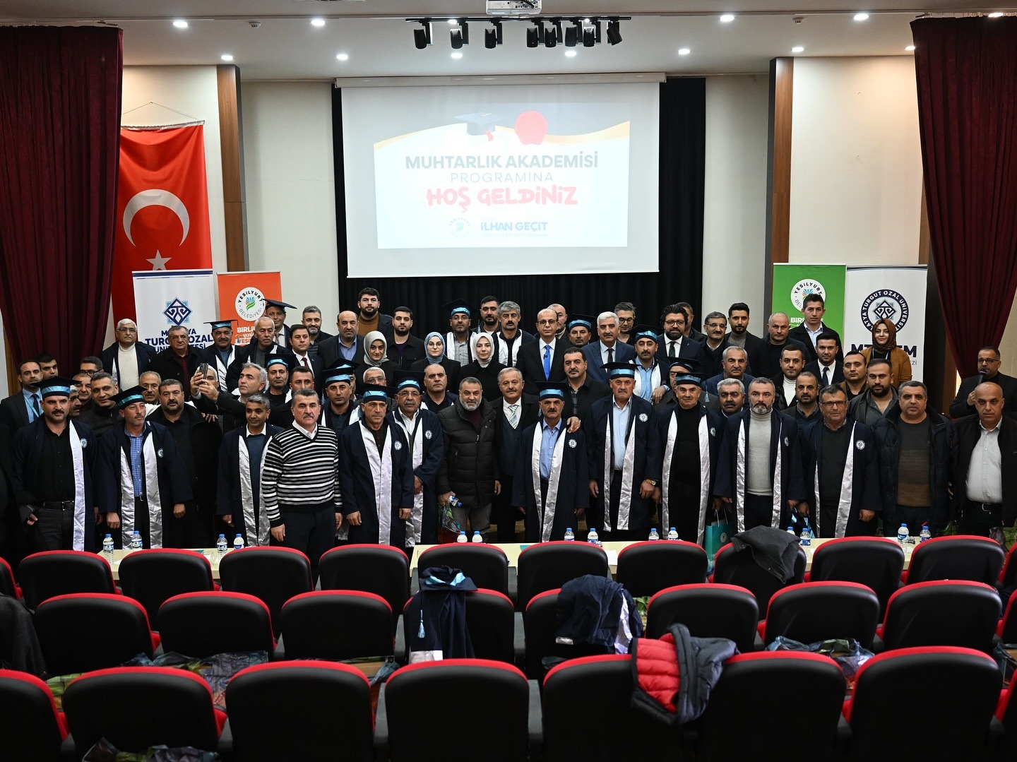 YEŞİLYURT BELEDİYESİ İLE TURGUT ÖZAL ÜNİVERSİTESİNİN ‘MUHTARLIK AKADEMİSİ’ SONA ERDİ