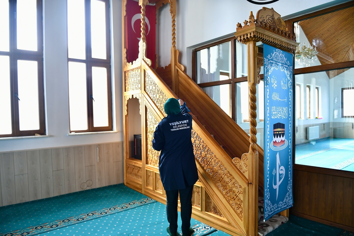 Yeşilyurt Belediyesi’NDEN RAMAZAN’A ÖZEL YOĞUN TEMİZLİK MESAİSİ