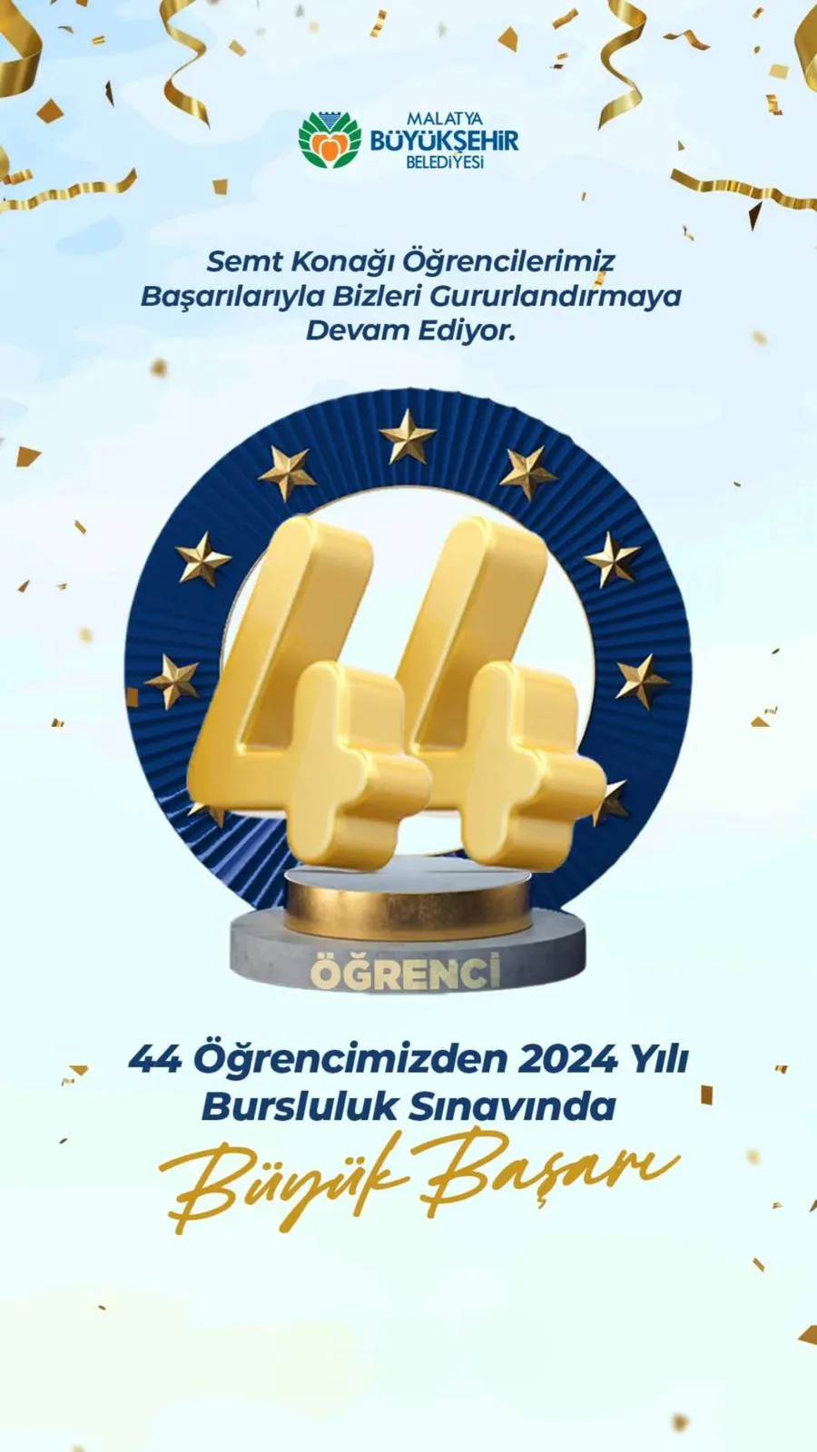 MABEM’DE 44 ÖĞRENCİ BAŞARISINI BURSLULUK SINAVIYLA TAÇLANDIRDI