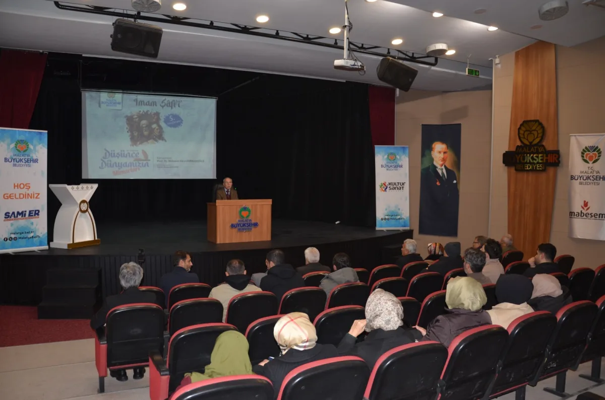 Düşünce Dünyamızın Mimarları" Konferanslar Serisinde