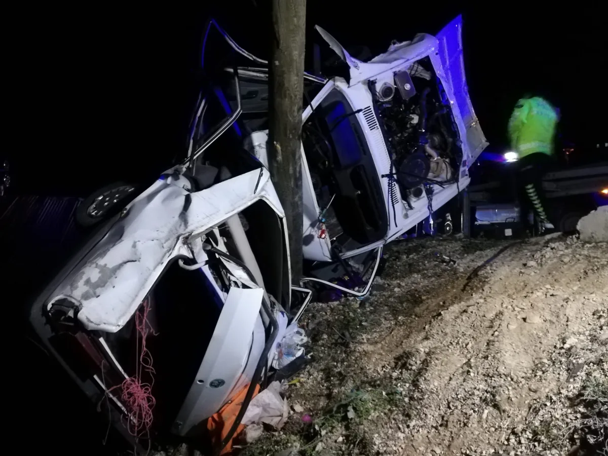 Darende Aşağı Ulupınar'da Trafik Kazası