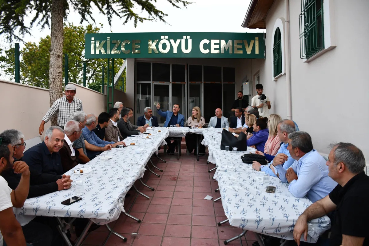 Bülent Tüfenkci ve İnanç Siraç Kara Ölmeztoprak, İkizce Mahallesi'nde Vatandaşlarla Buluştu