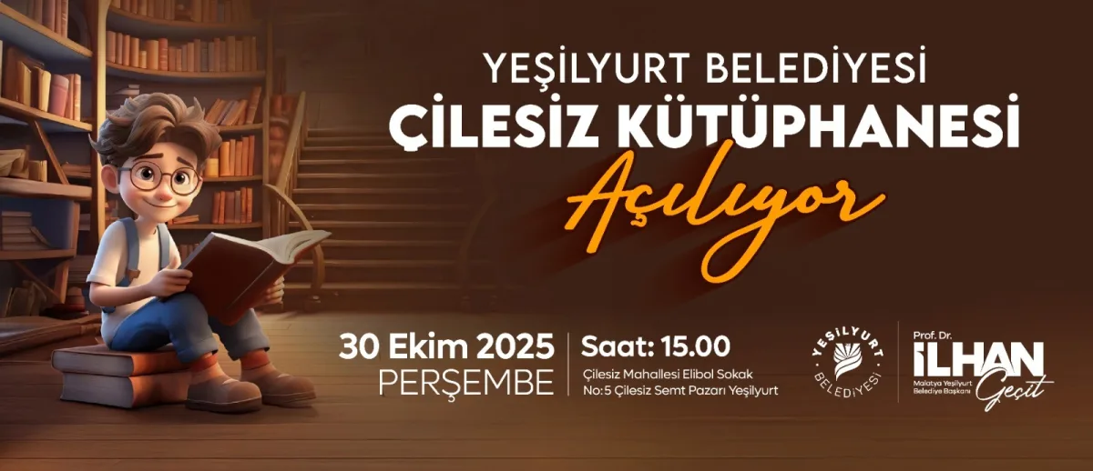BAŞKAN GEÇİT’İN SÖZÜNÜ VERDİĞİ ÇİLESİZ KÜTÜPHANESİ 30 EKİM’DE KAPILARINI AÇIYOR